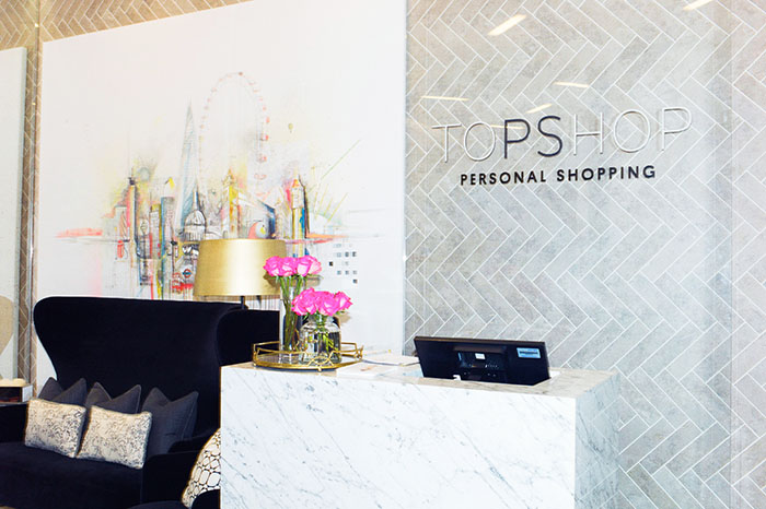 topshop personal shopping