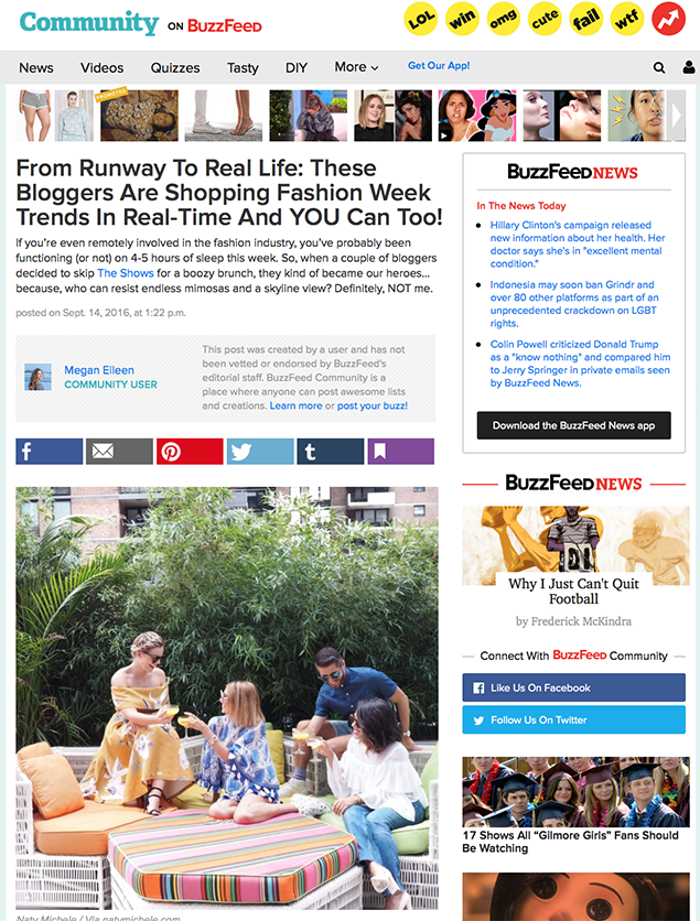 bloggers on buzzfeed