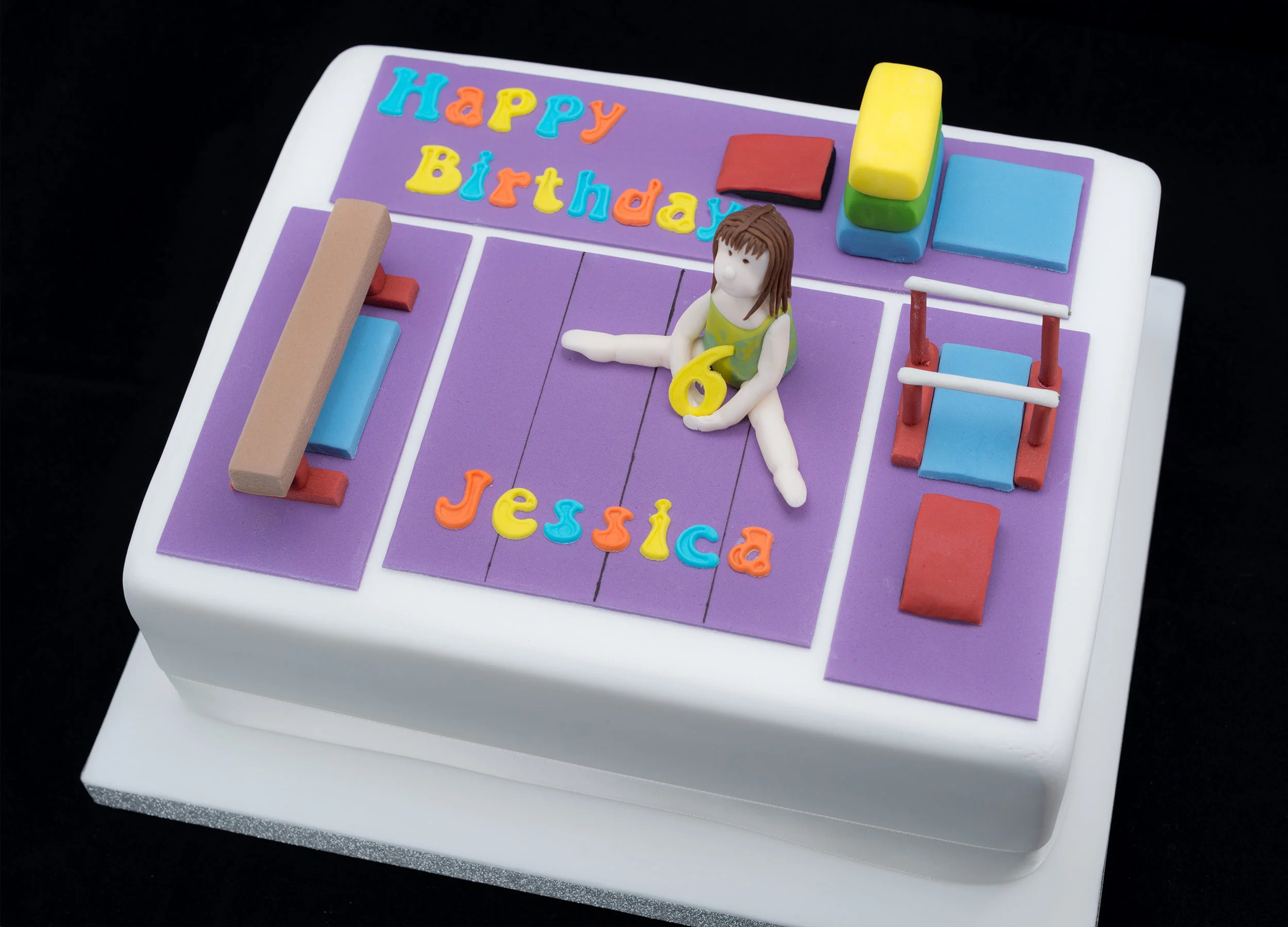 Gymnastics Cake