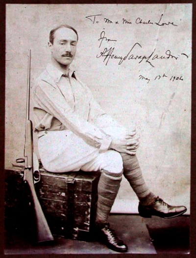 Arnold Henry Savage Landor - "Curiosity is the only good quality which I ever possessed"
