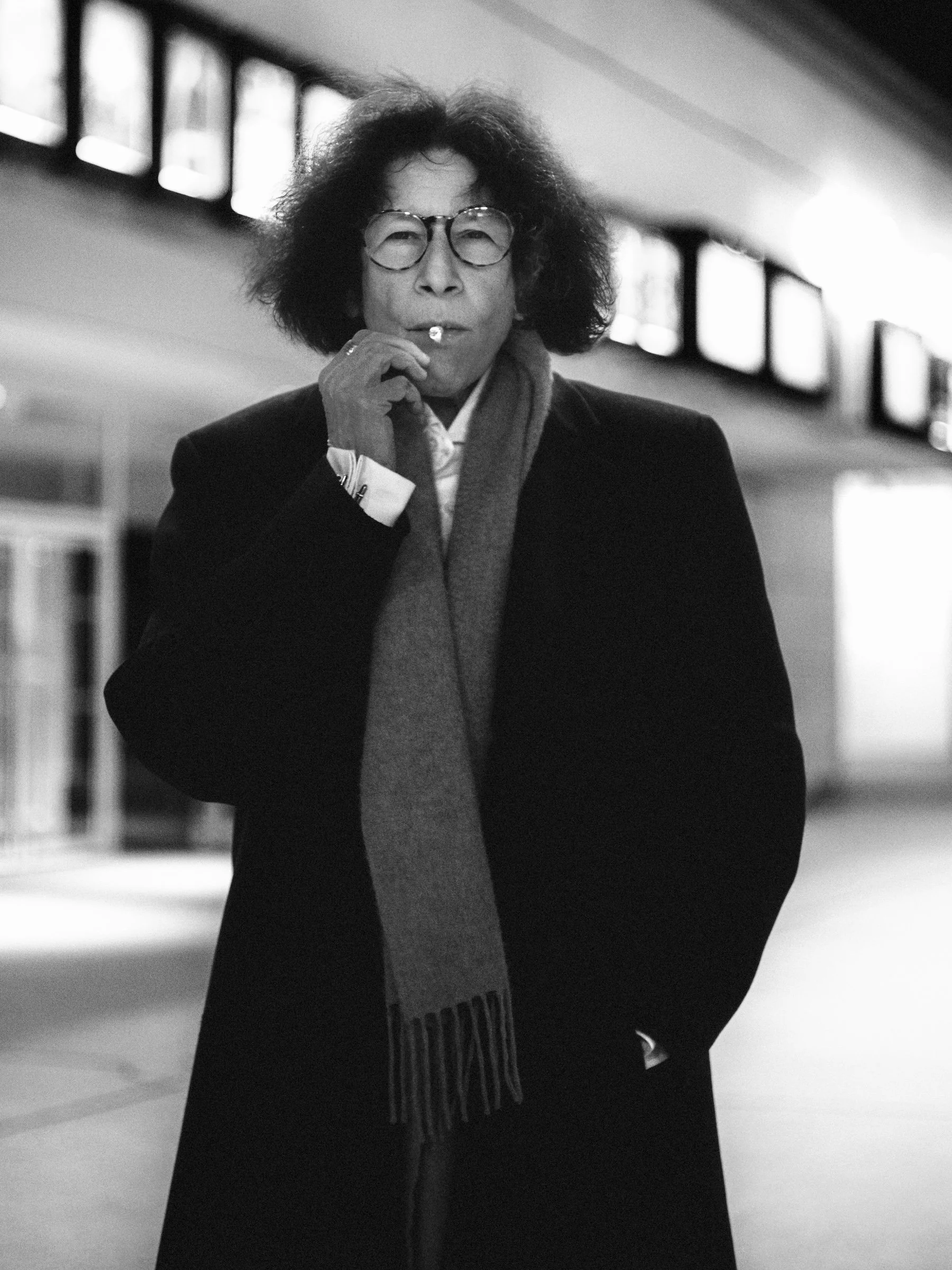 Fran Lebowitz Smoking, Paris, 2022.
