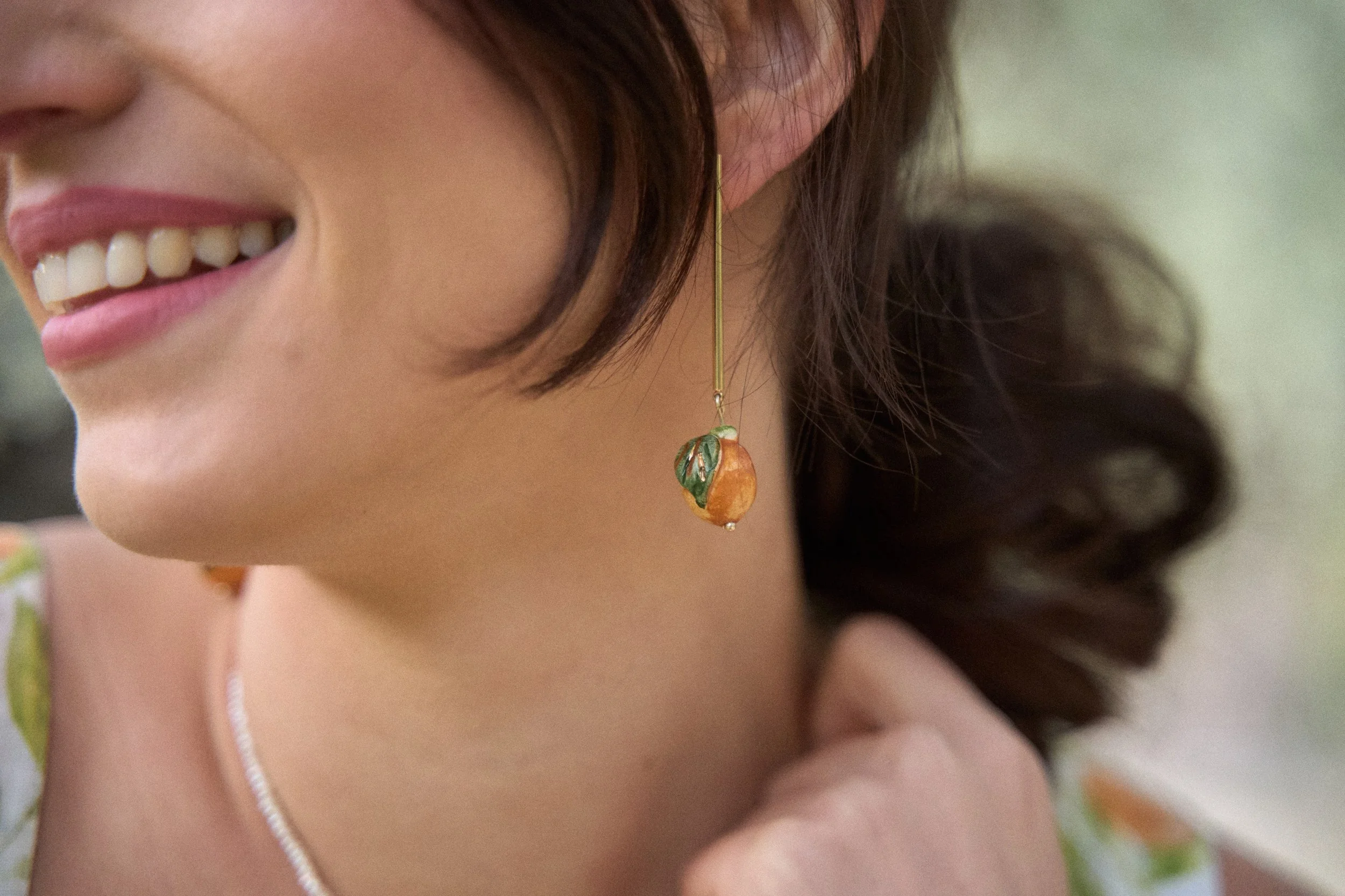 L’arancia Earrings