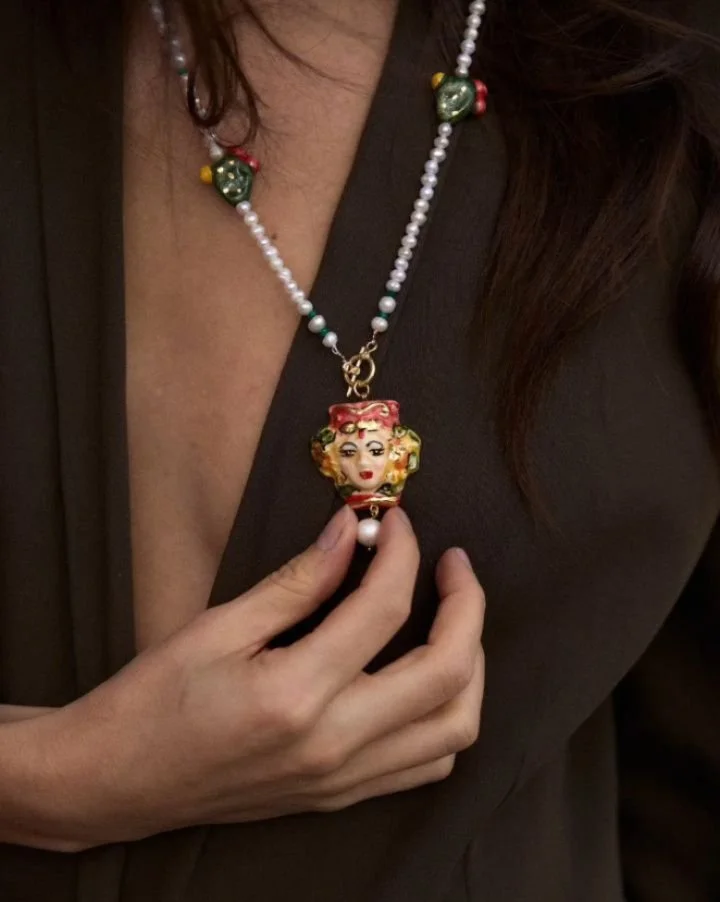 My Sicilian dream purchase (apart from an apartment by the sea) is a pair of Sicilian head pots. The Sicilian Heads, or in Italian Teste di Moro (Moor&rsquo;s Heads), are iconic ceramic vases born from an 11th-century legend of passion, betrayal and 