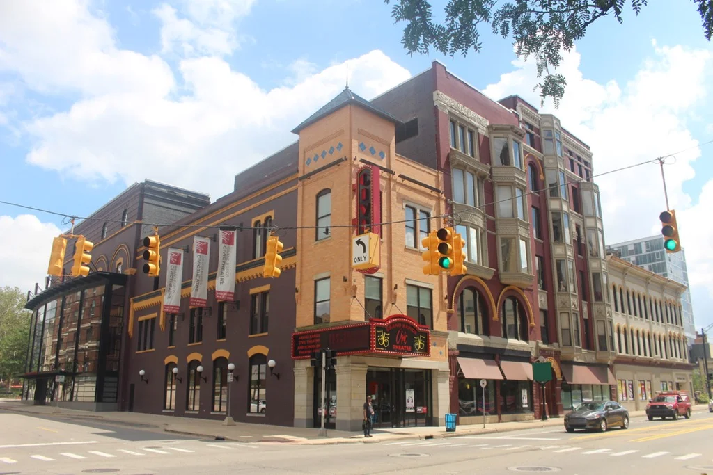 Majestic Theatre, now the Civic Theatre and the Botsford Building. Photo by Pam VanderPloeg, copyright 2017