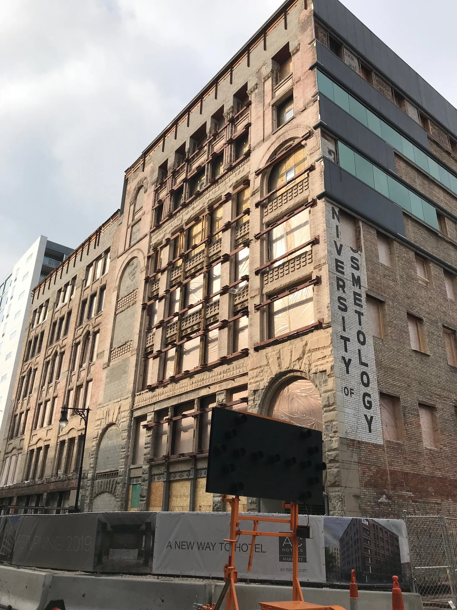 D.A. Blodgett Building 1886. Photo by Pam VanderPloeg, copyright 2017