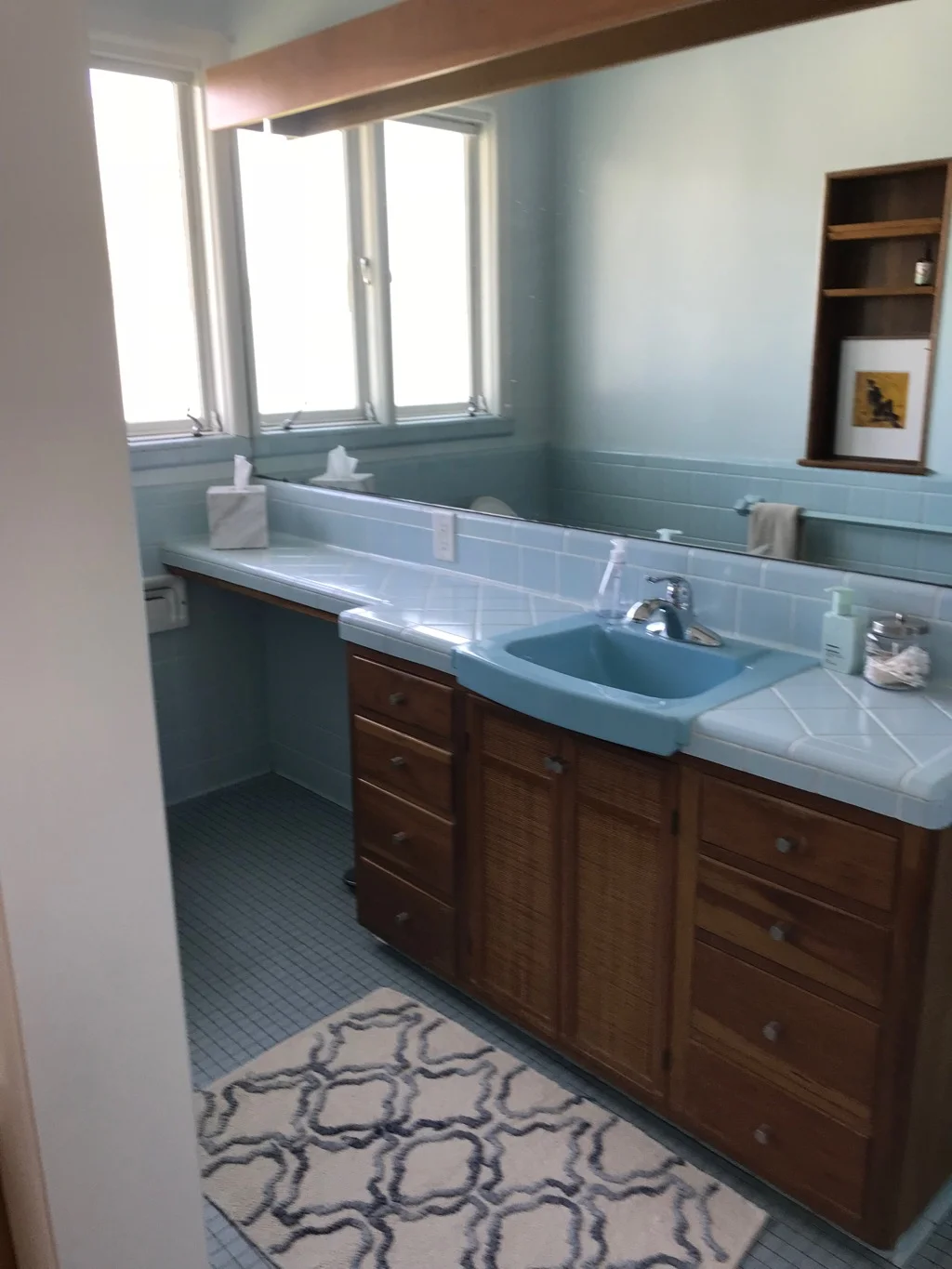 POWDER BLUE BATH 2