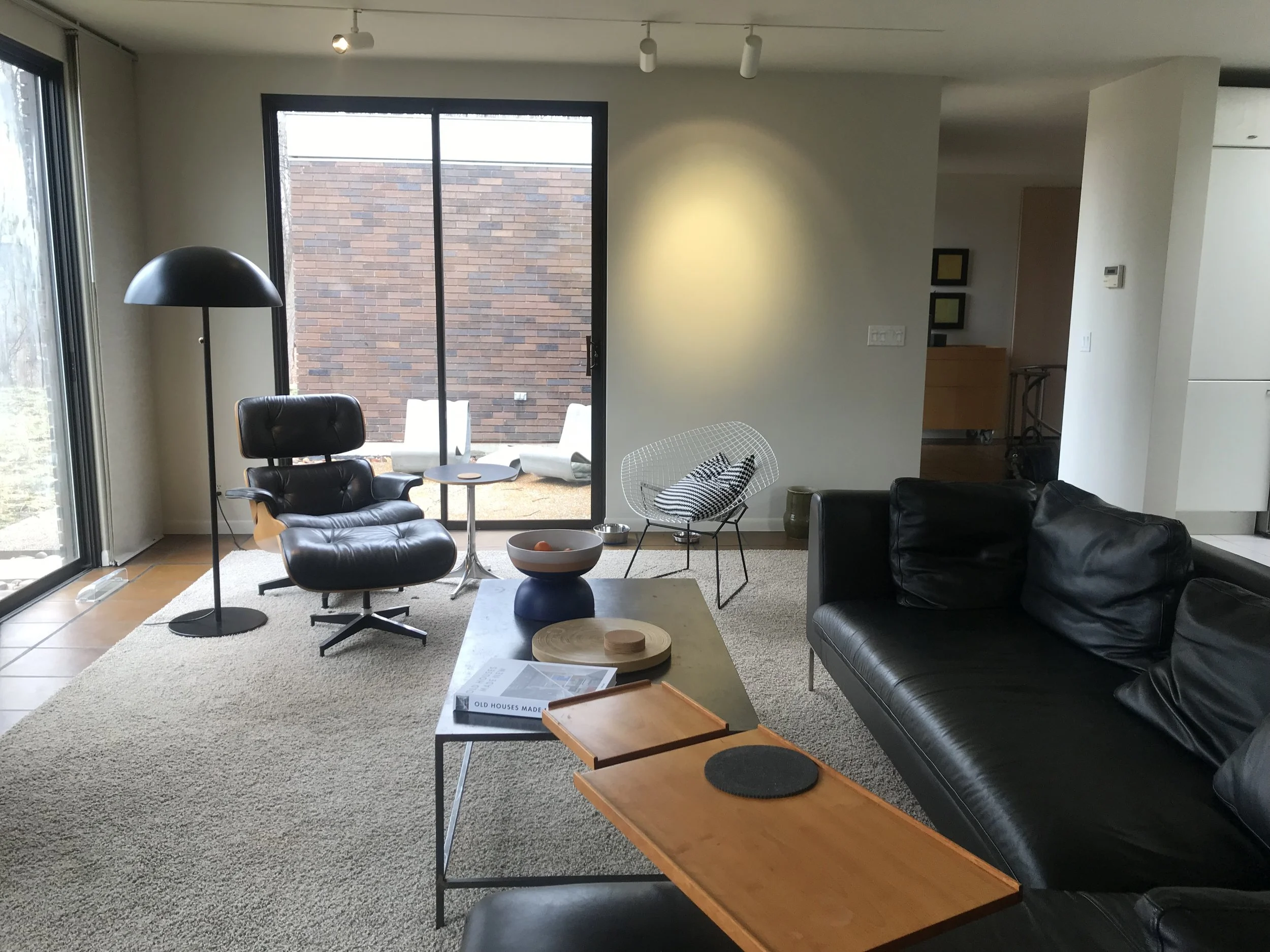 FAMILY ROOM WITH PATIO VIEW