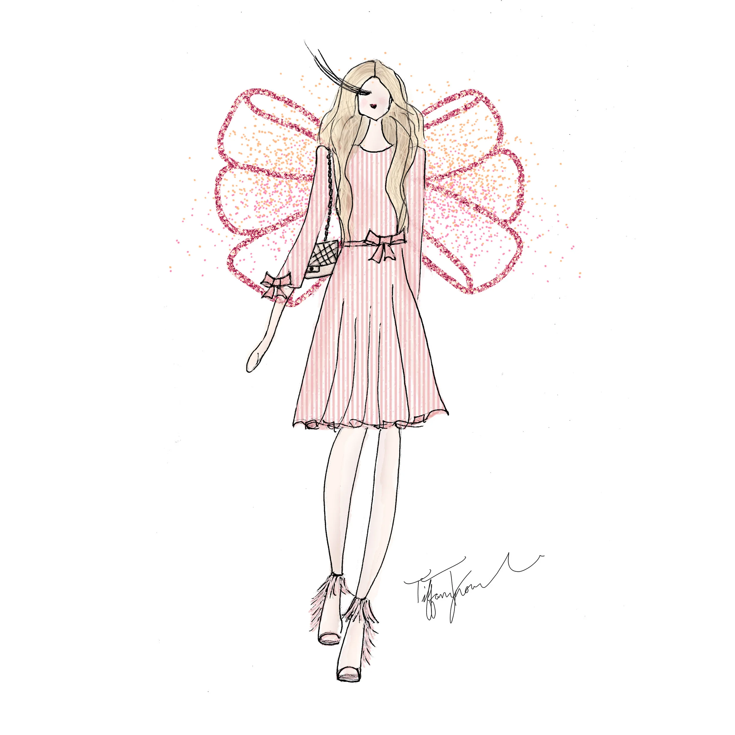 Aliana Beecher Pink Dress