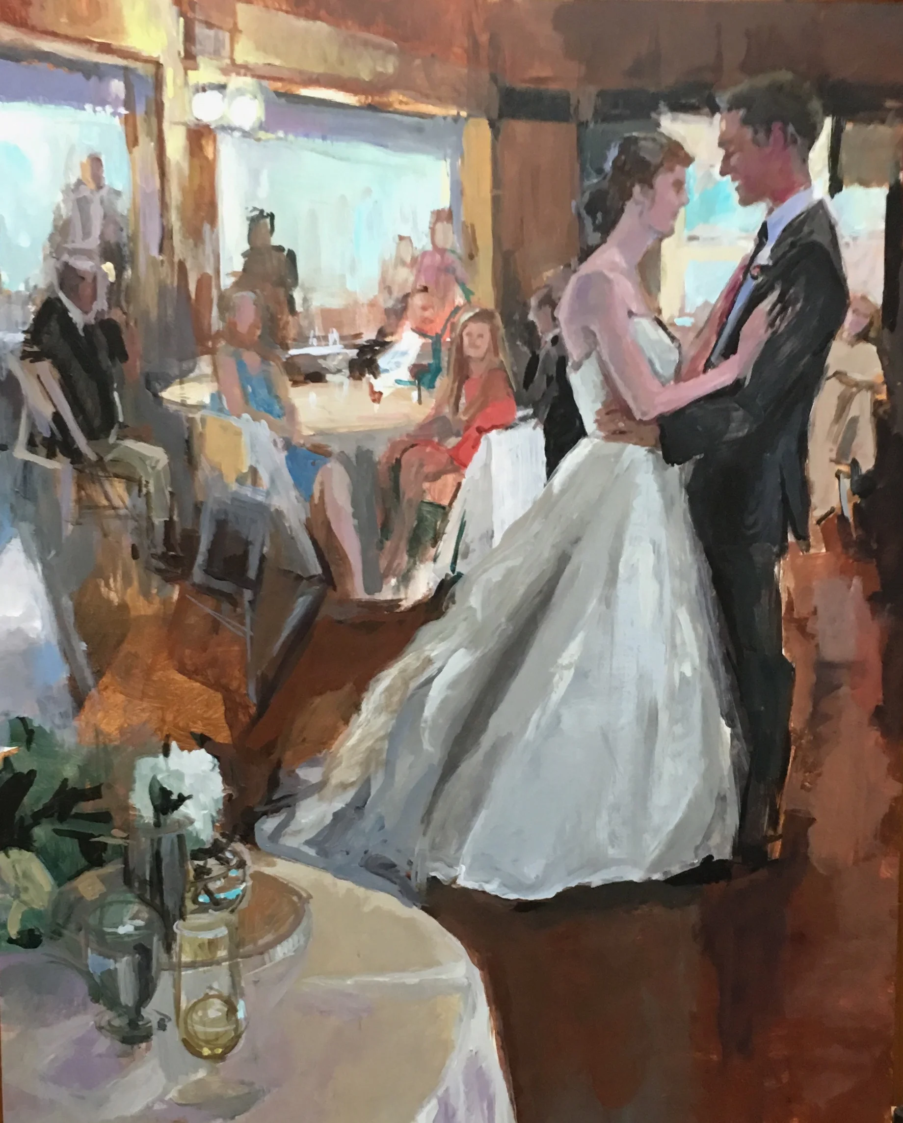Thais and Luke at Rockport Golf Club, Rockport, MA