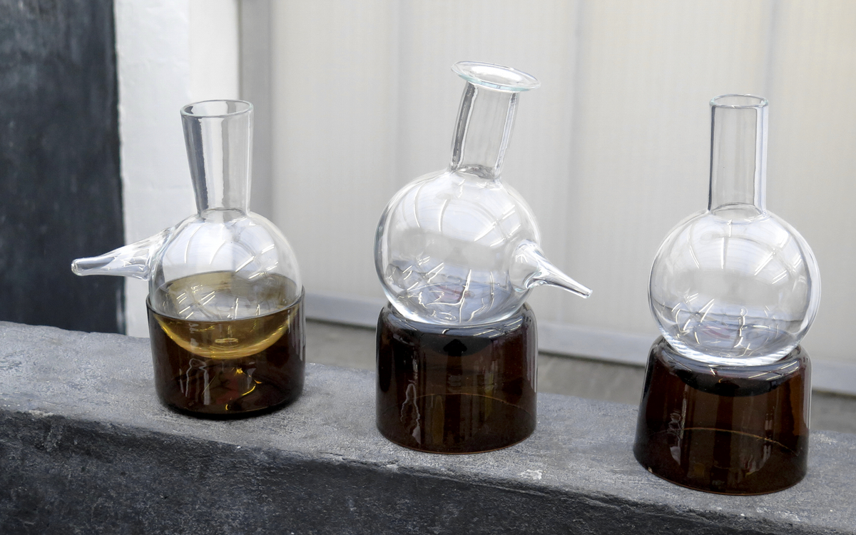 Michael Ruh, glassblower - finished work