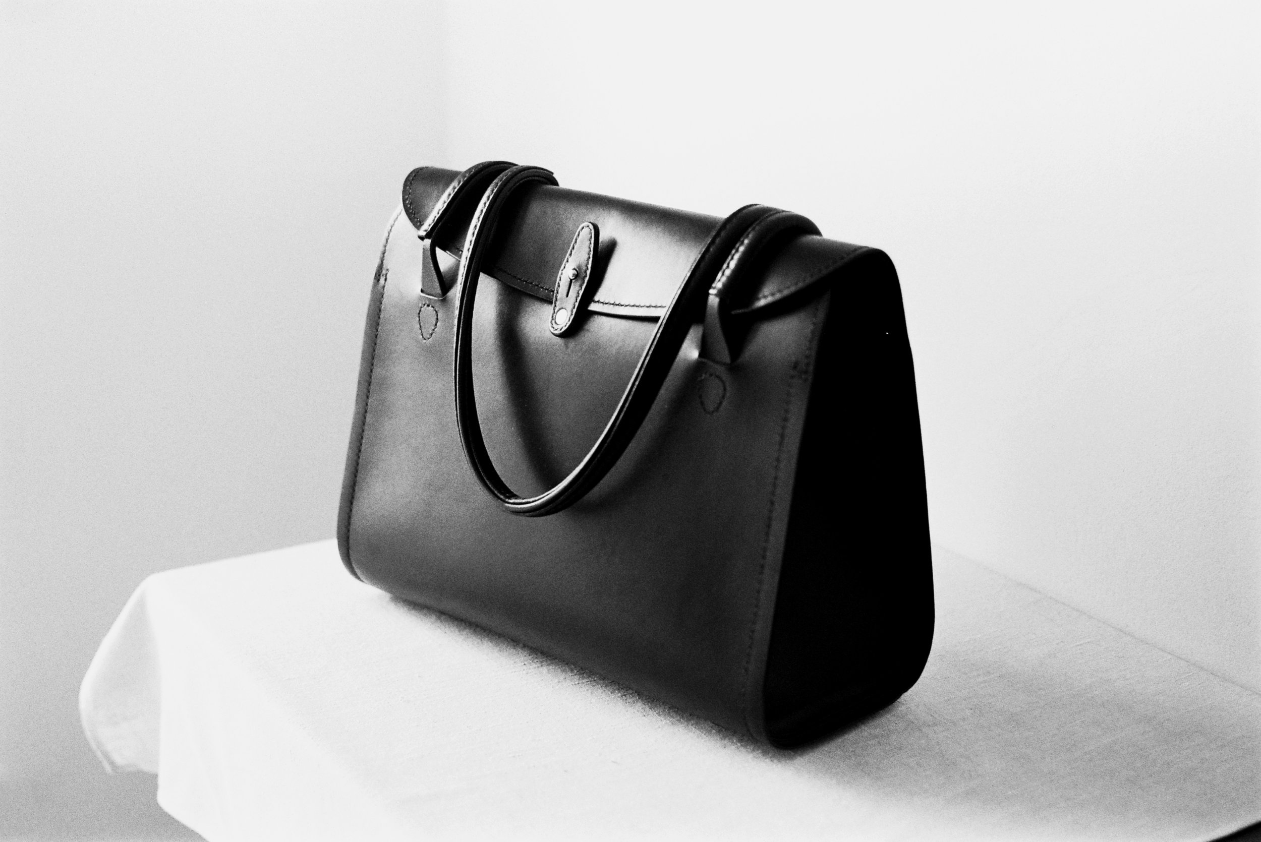 Tallowin Flatiron Handbag - completed