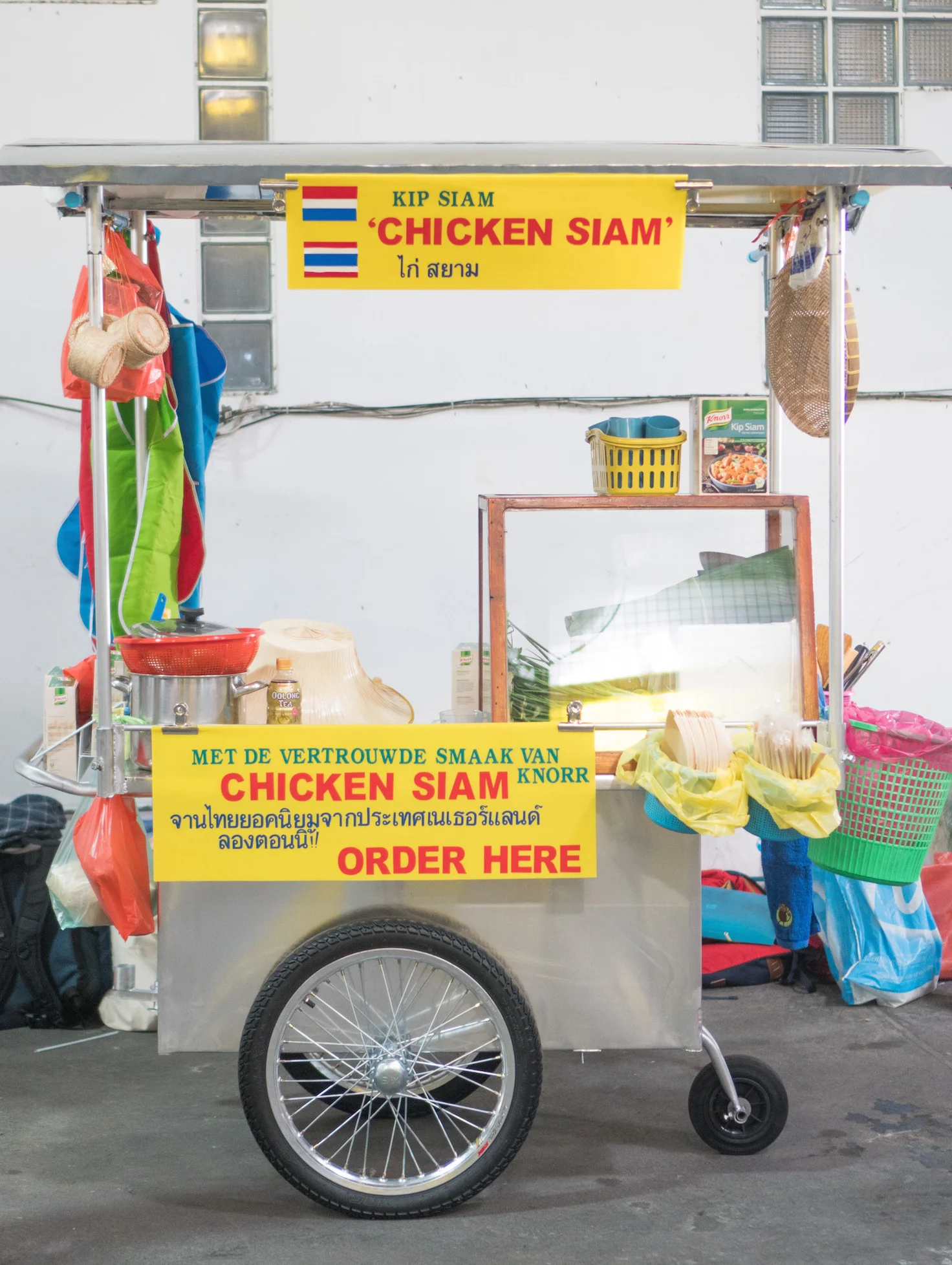 Food stall on the streets of Bangkok
