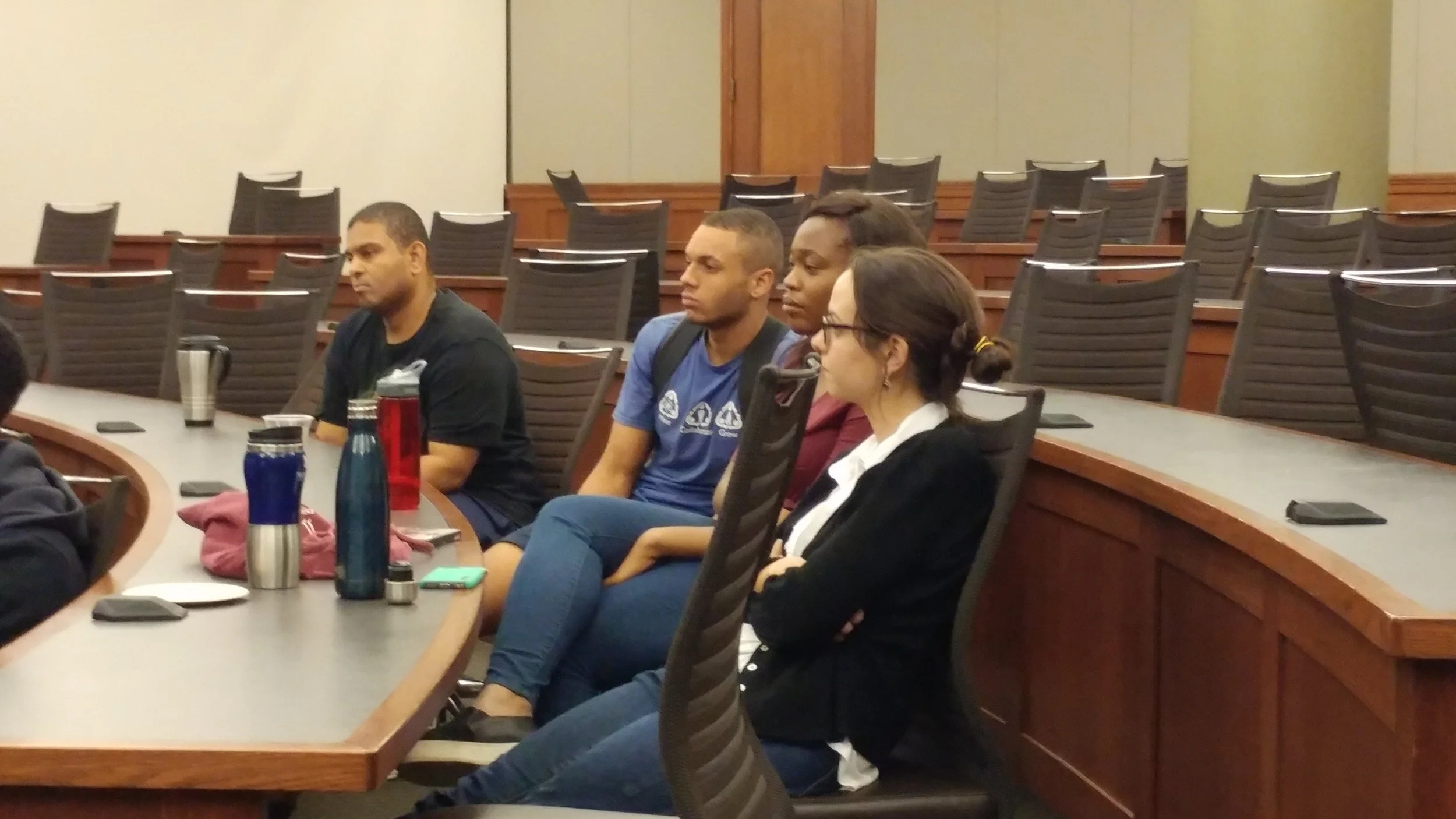 Students in Professor Cleaver's Seminar