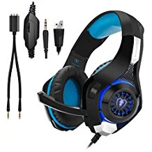 BLUE LED Beexcellent Gaming Headset