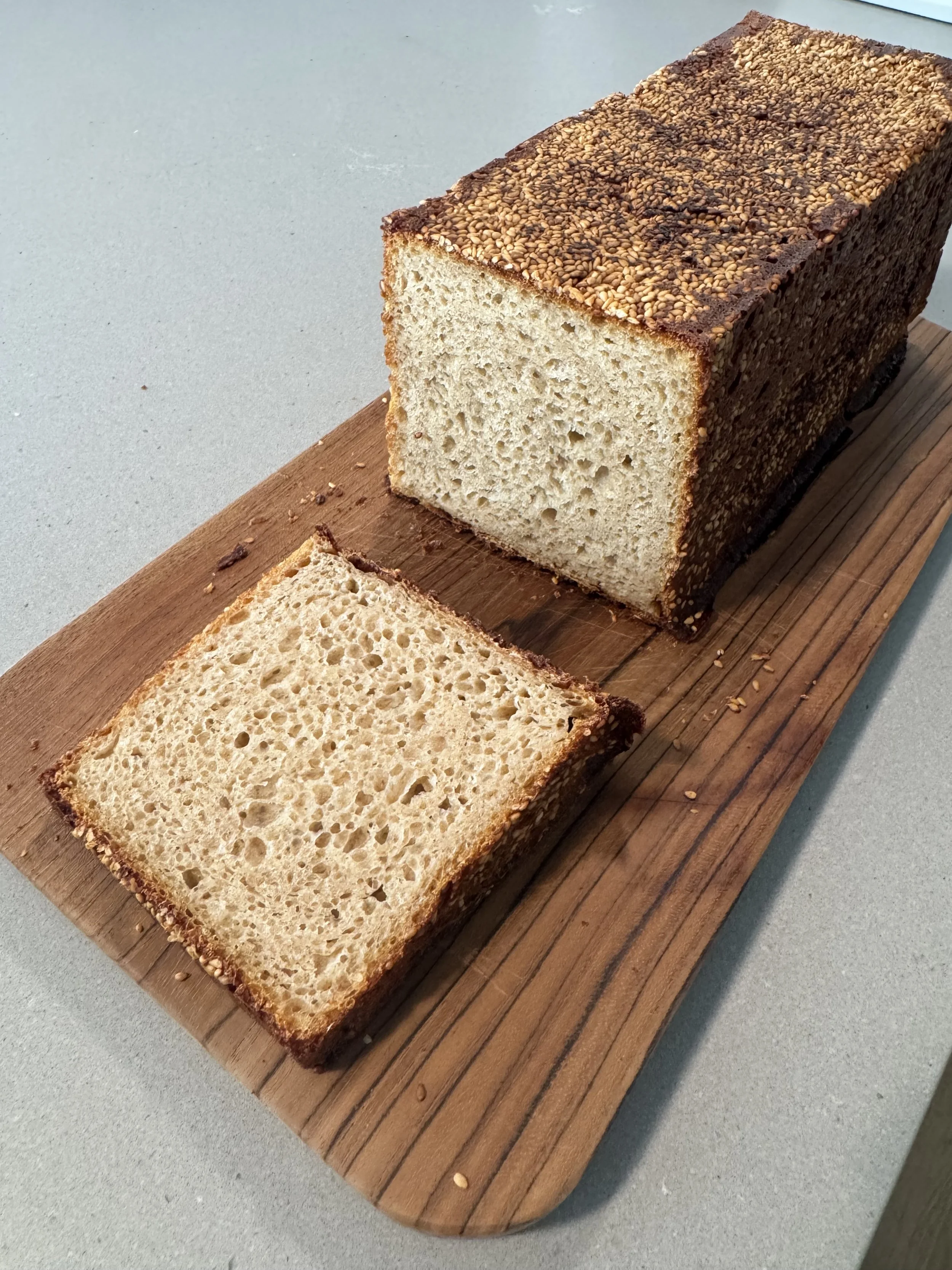 Chickpea Miso Sourdough Loaf