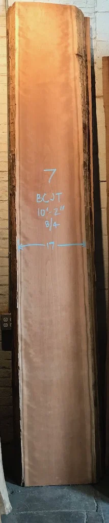 BCJT - 7 10’-2” L x 17” W x 2” T 29bf @ $25/bf $720