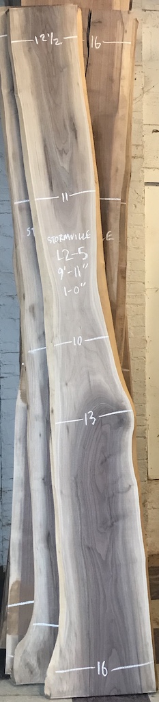BWSTORM-L2-5 9’-11” L x 12” W x 1” T 9.9 bf @ $20/bf $198