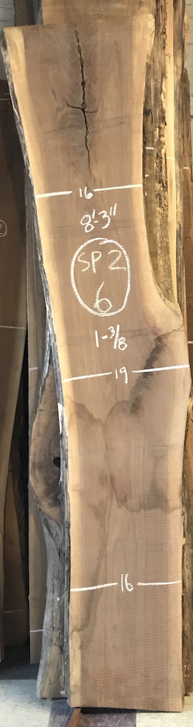 BW1013SP2 - 6 8’-3” L x 17” W x 1-3/8” T 16.1 bf @ $20/bf $321