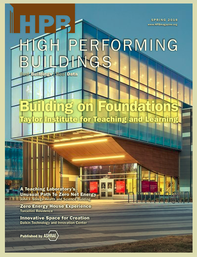 High Performance Buildings Spring 2018