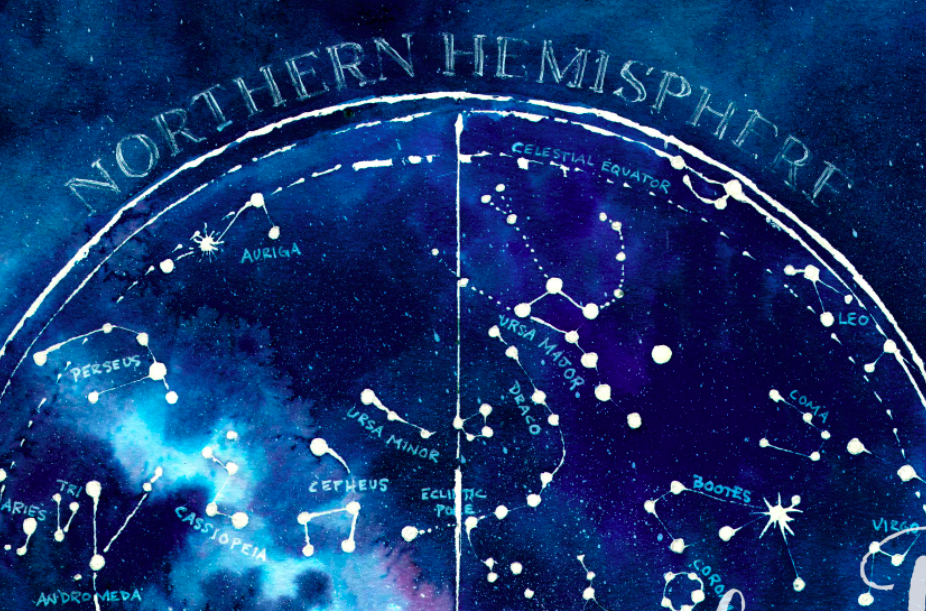 Northern Hemisphere Detail
