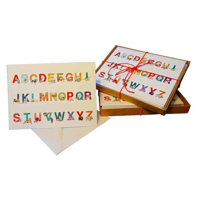 Alphabet Greeting Cards