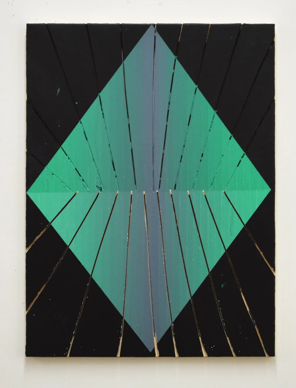 Untitled Acrylic on panel 24 x 18 in 2013