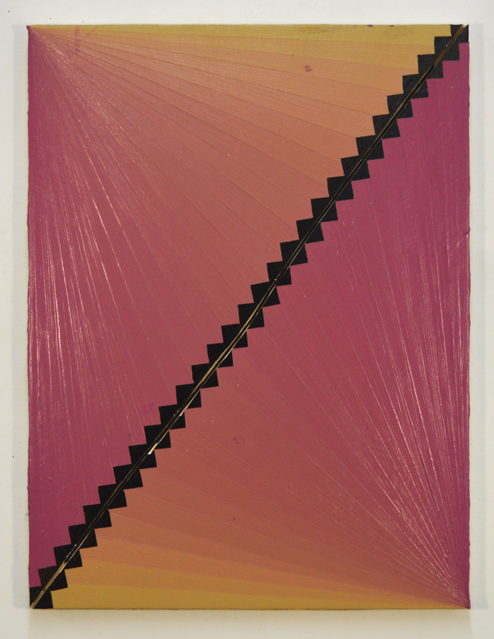  Untitled  Acrylic on panel  24 x 18 in  2013 