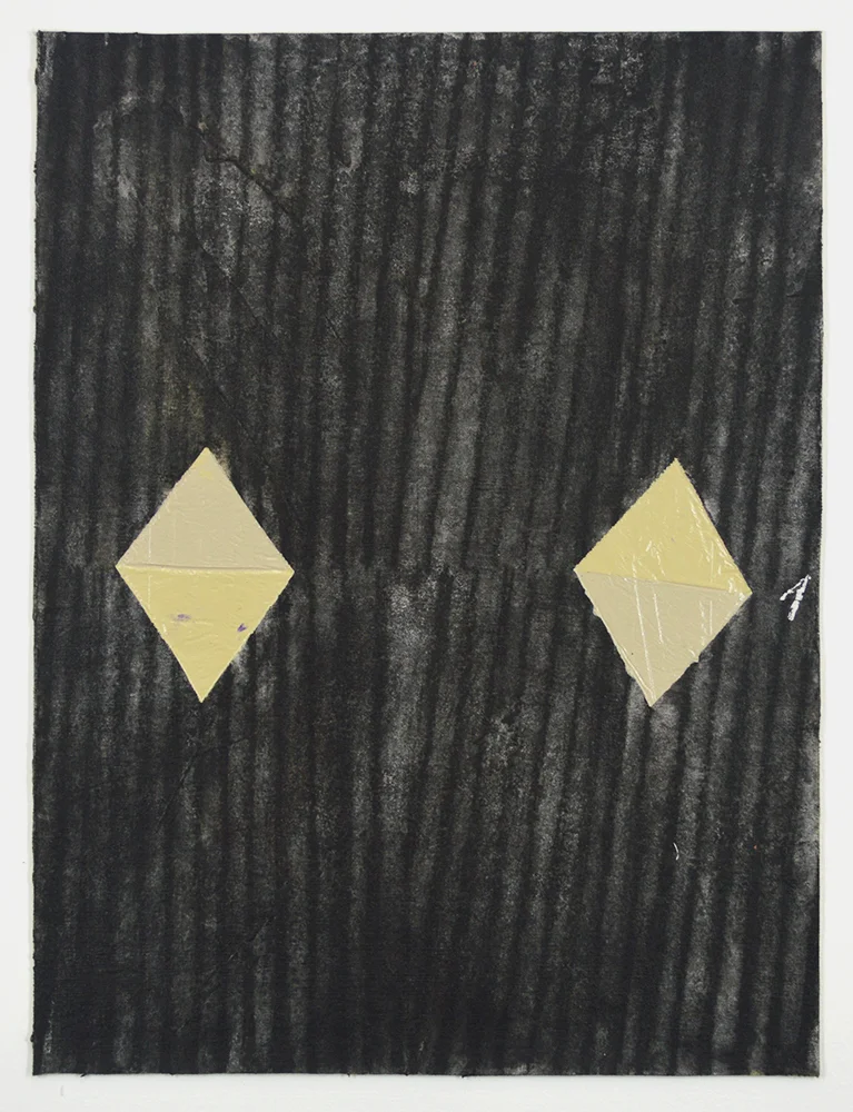 Untitled Acrylic, charcoal on canvas 24 x 18 in 2015