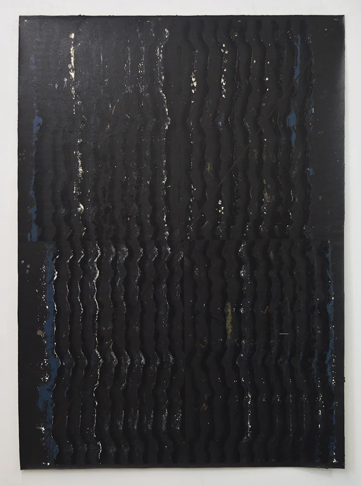 Untitled Acrylic, spray paint on canvas. 64 x 48 in. 2015