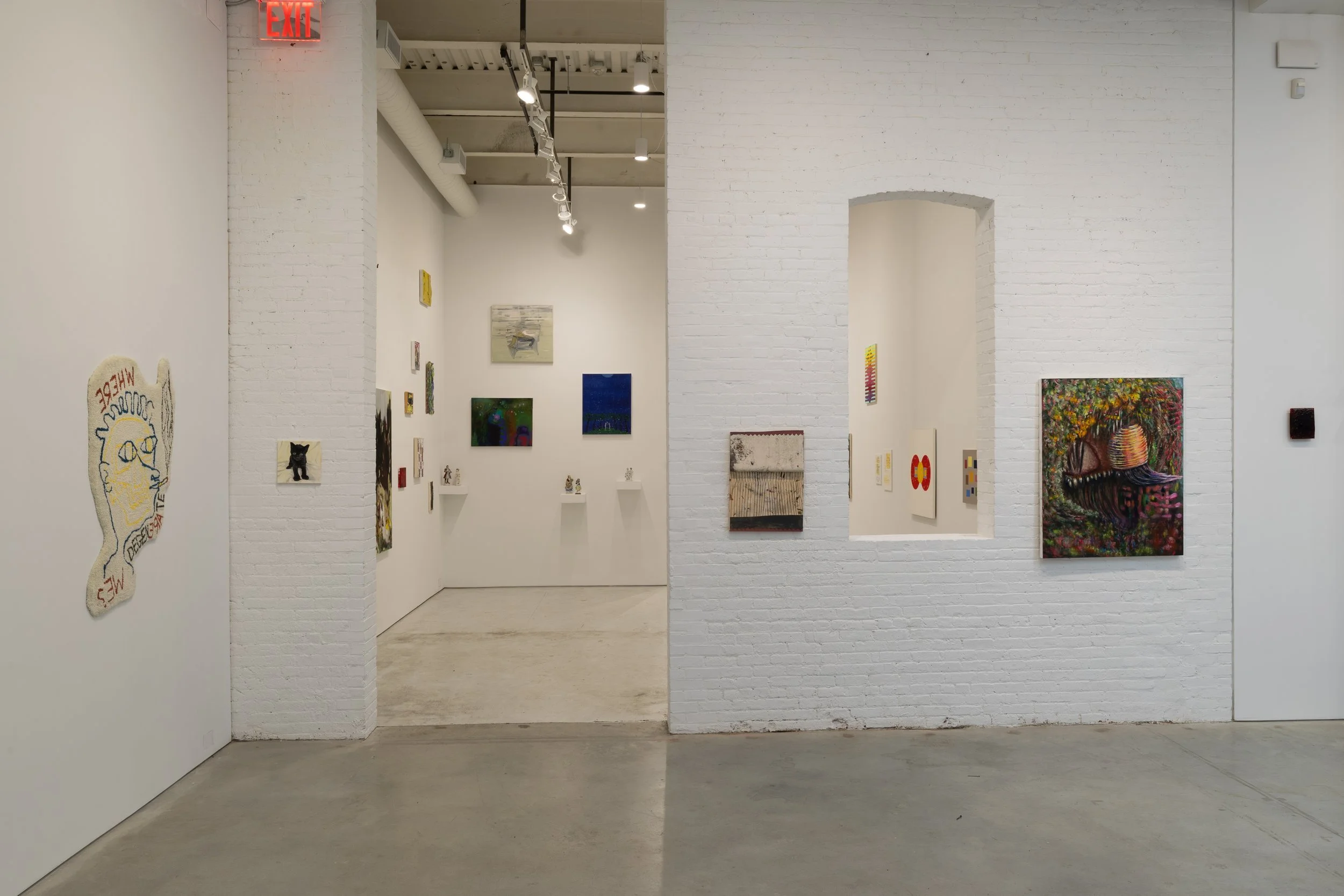 All Tomorrow’s Parties, group show. M. David & Co., New York, NY. 2024. Image courtesy of M. David & Co. Photo: Andrew Schwartz