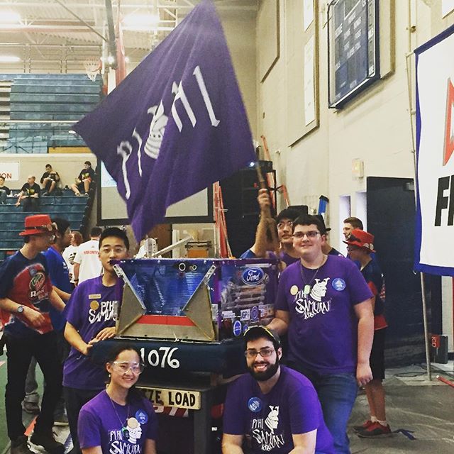 Good job to our Pihi drive team! We wouldn't be able to compete without all of you! #FIRST #competition #frc #robotics