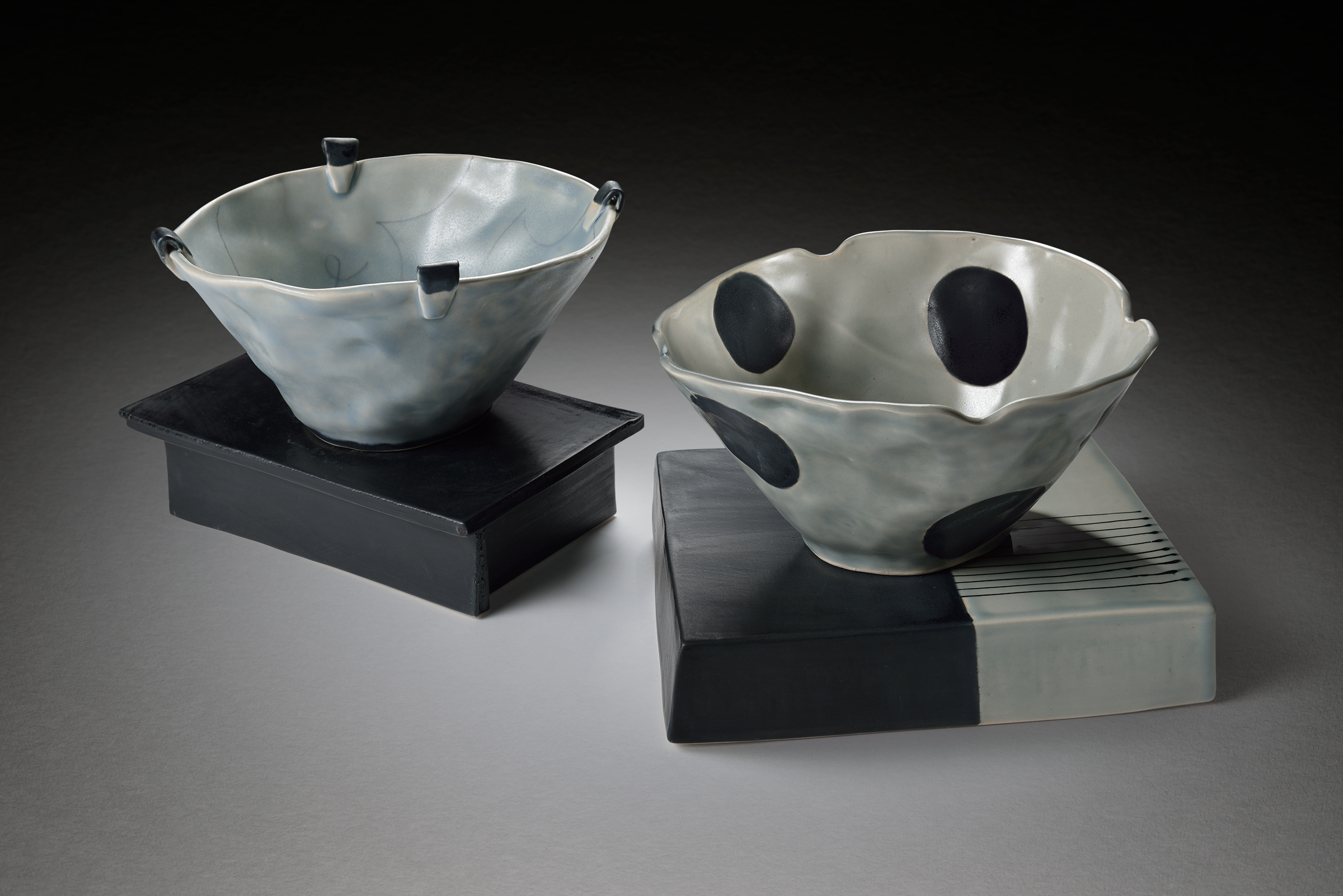 Two Bowls on Bases