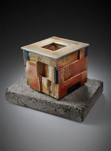 Wood Fired Box on Cement Base