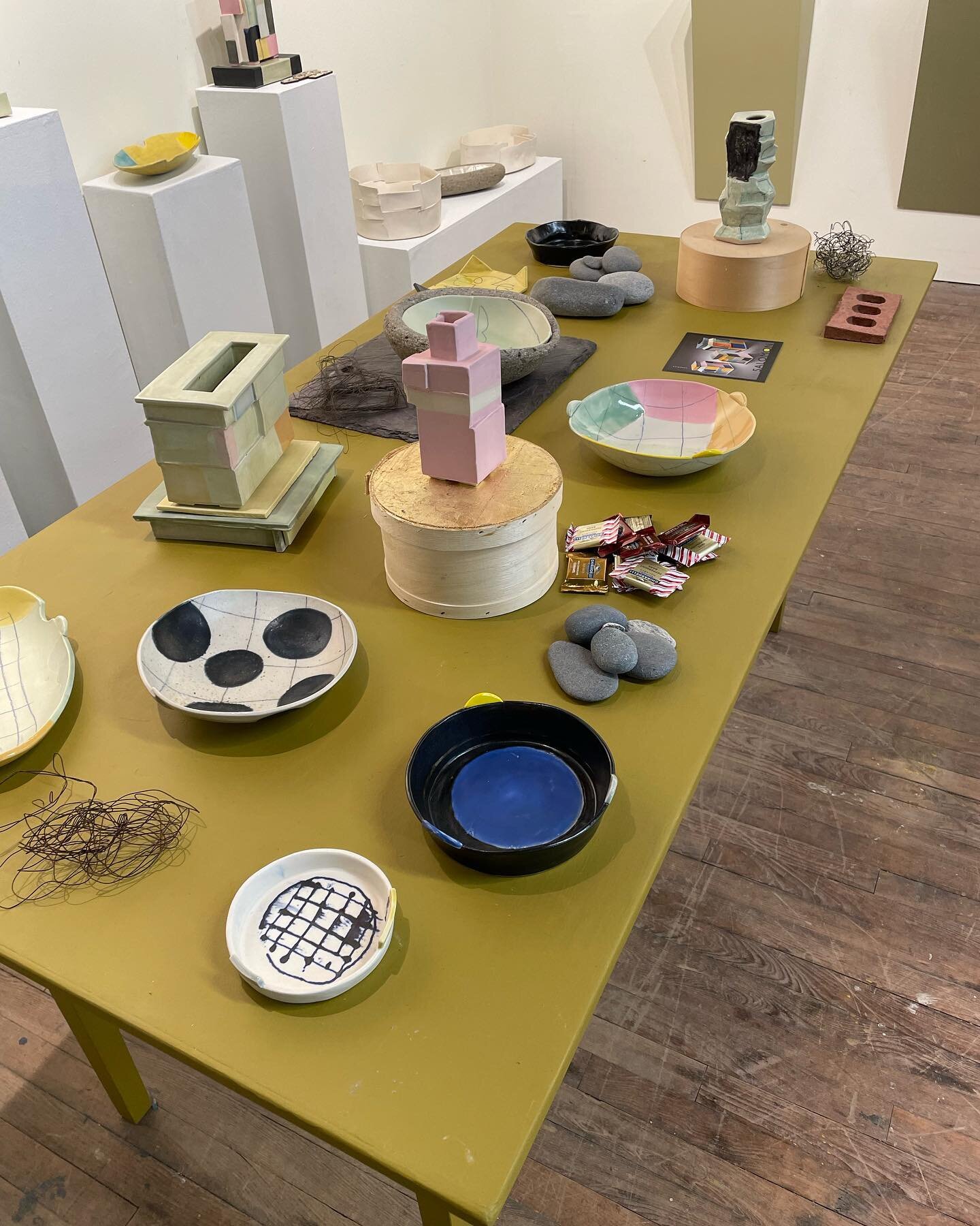 Tomorrow,Saturday,December 10,2022 Studio Open House from 12:00-4:00, 3720 Perkins Ave. Cleveland,Ohio 44114. Also open in the building, Bateau Lavoir and Attenson Estate Sale Gallery. Please come on by!#ceramics#handmade#porcelain#pottersofinstagram