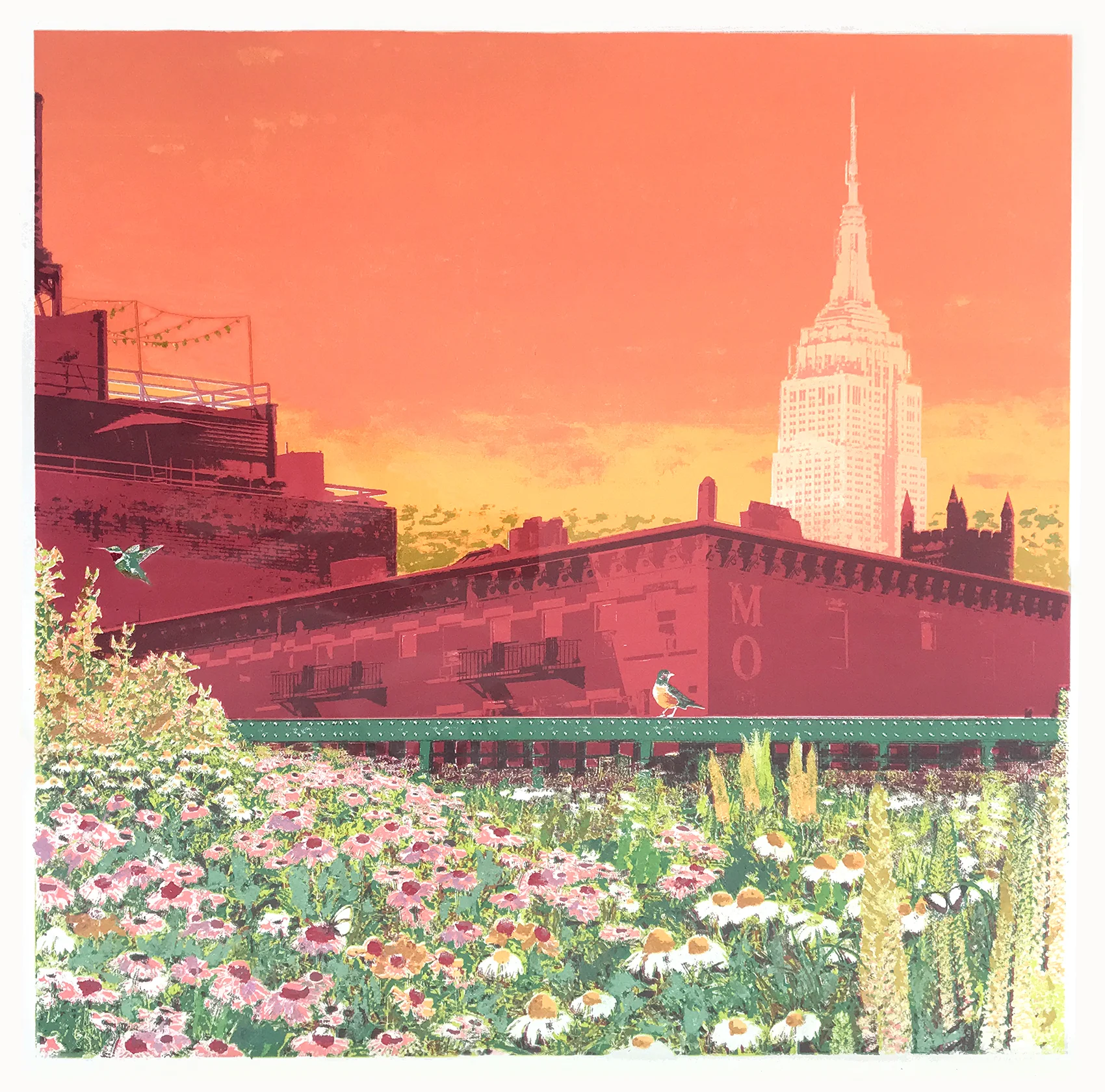 An Empire State of Mind Screenprint