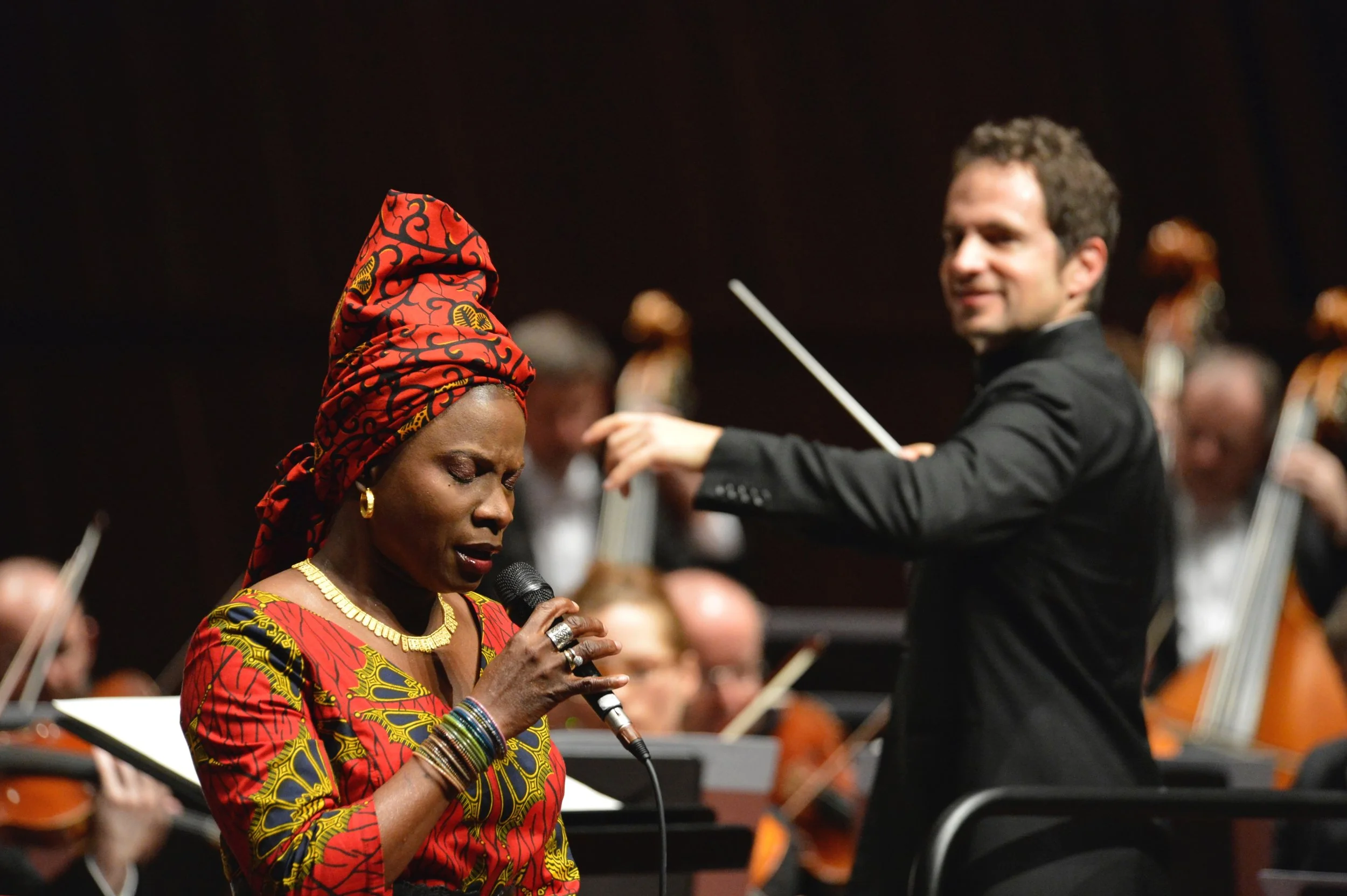 Angelique's collaboration with Philip Glass: IFÉ, THREE YORÙBÁ SONGS
