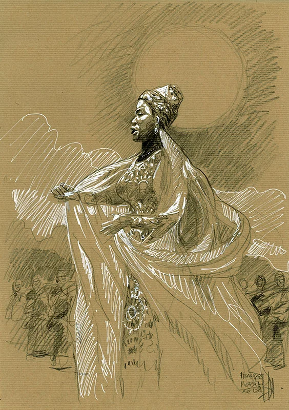 Premiere of "Queen Of Sheba” a symphonic collaboration with Ibrahim Maalouf at the Jazz A Vienne Festival 