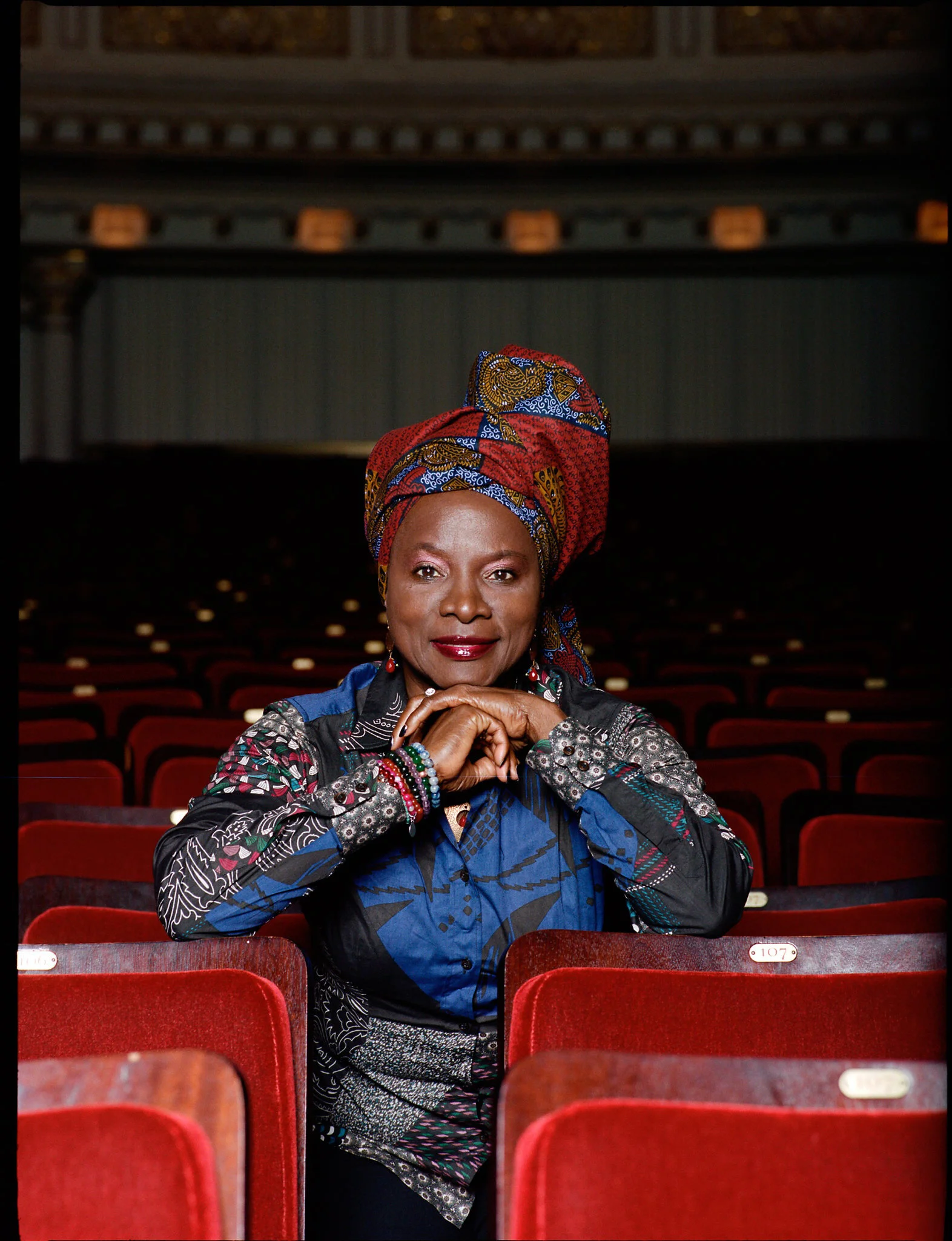 Angelique Kidjo on the front page of the New York Times to celebrate her birthday and the anniversary of Benin Independence