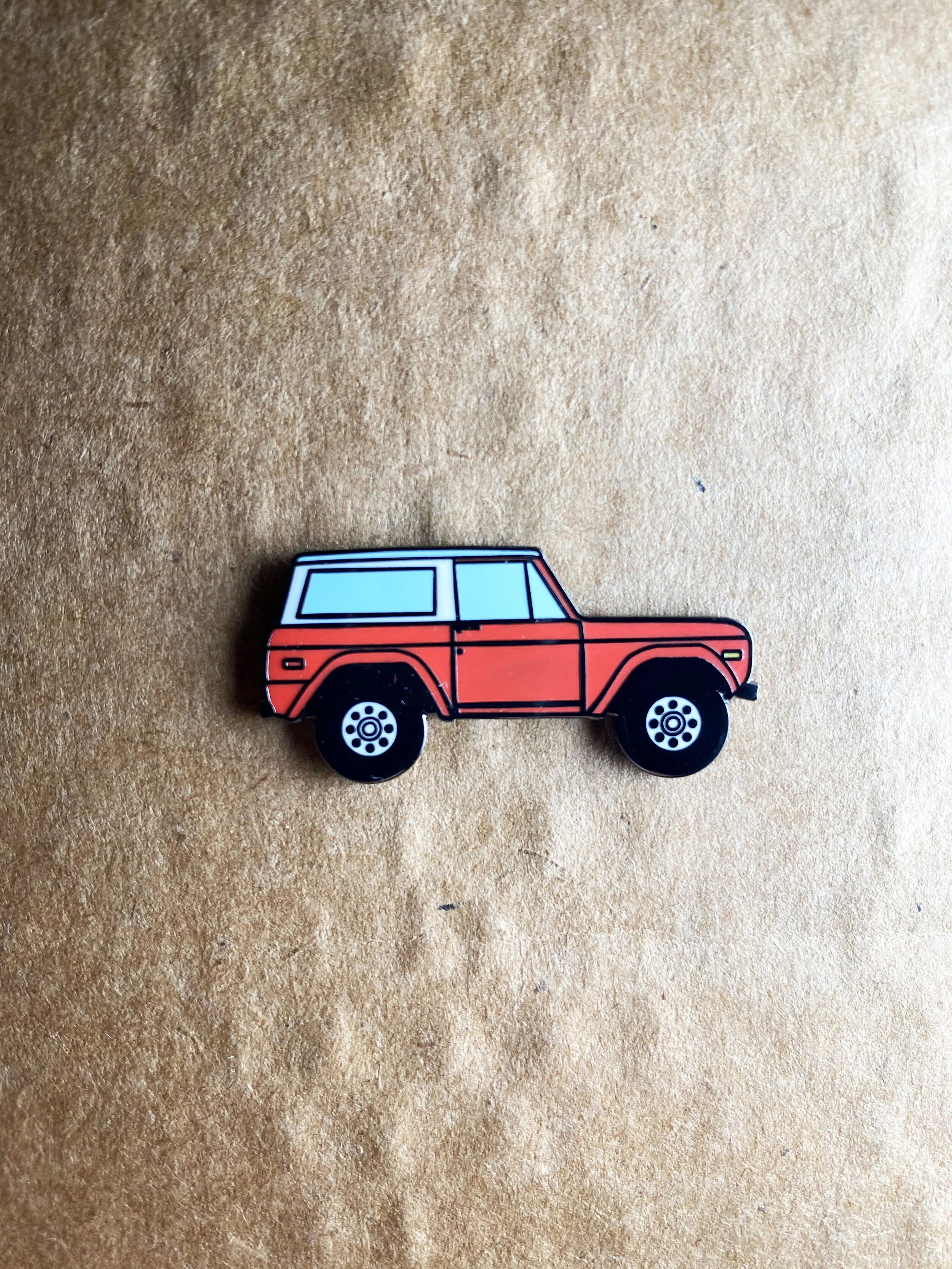 Ford Bronco Pin (Red)