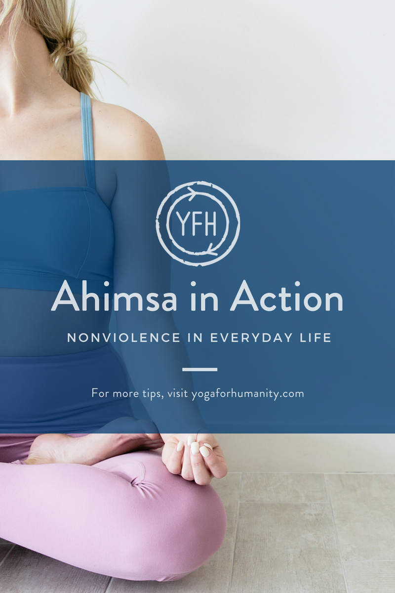 ahimsa in action - yoga for humanity