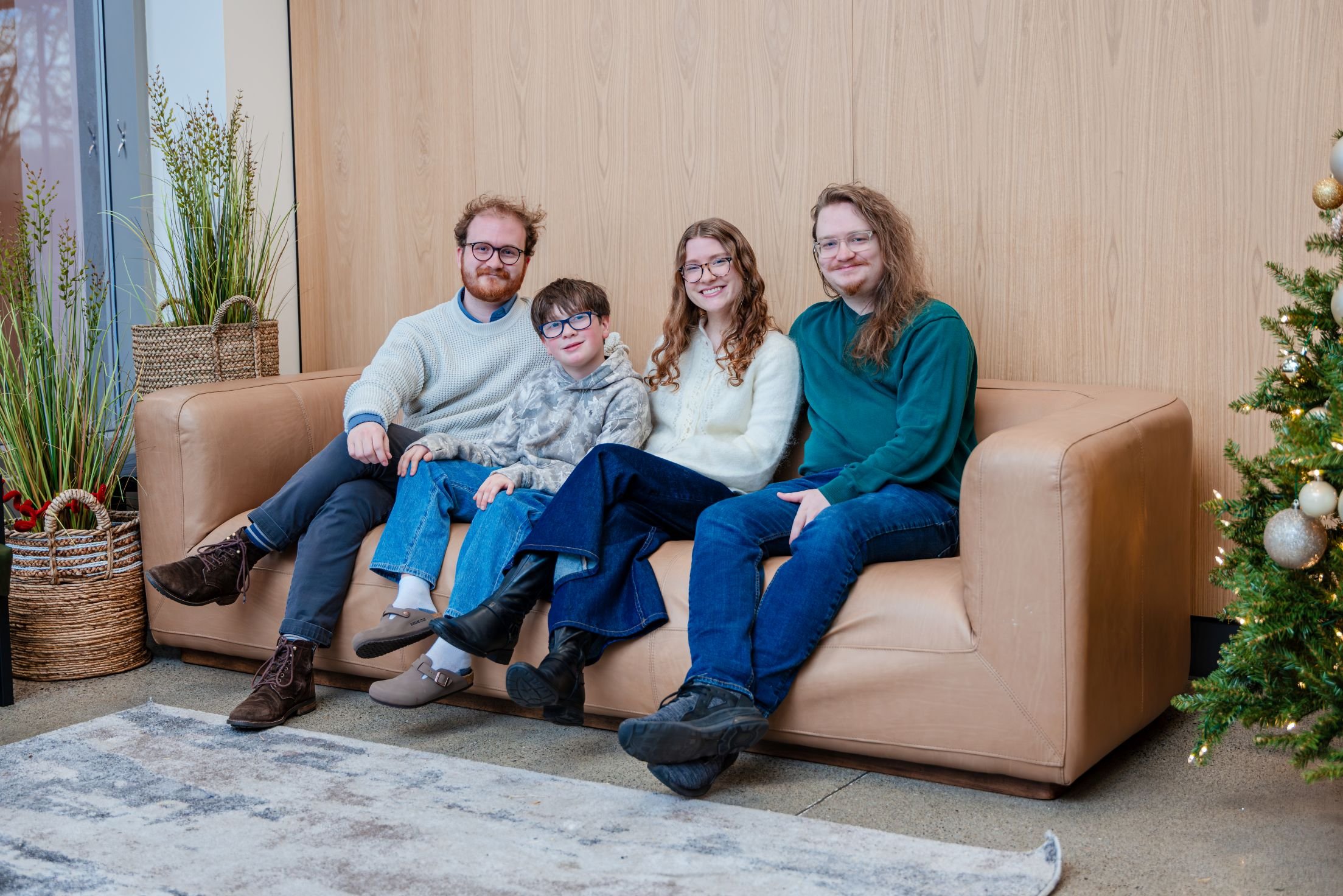 spokane family christmas photo