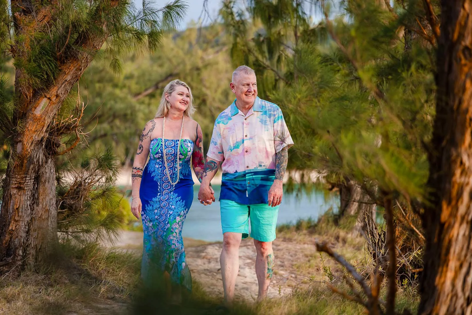 best spokane couples photographer in forest