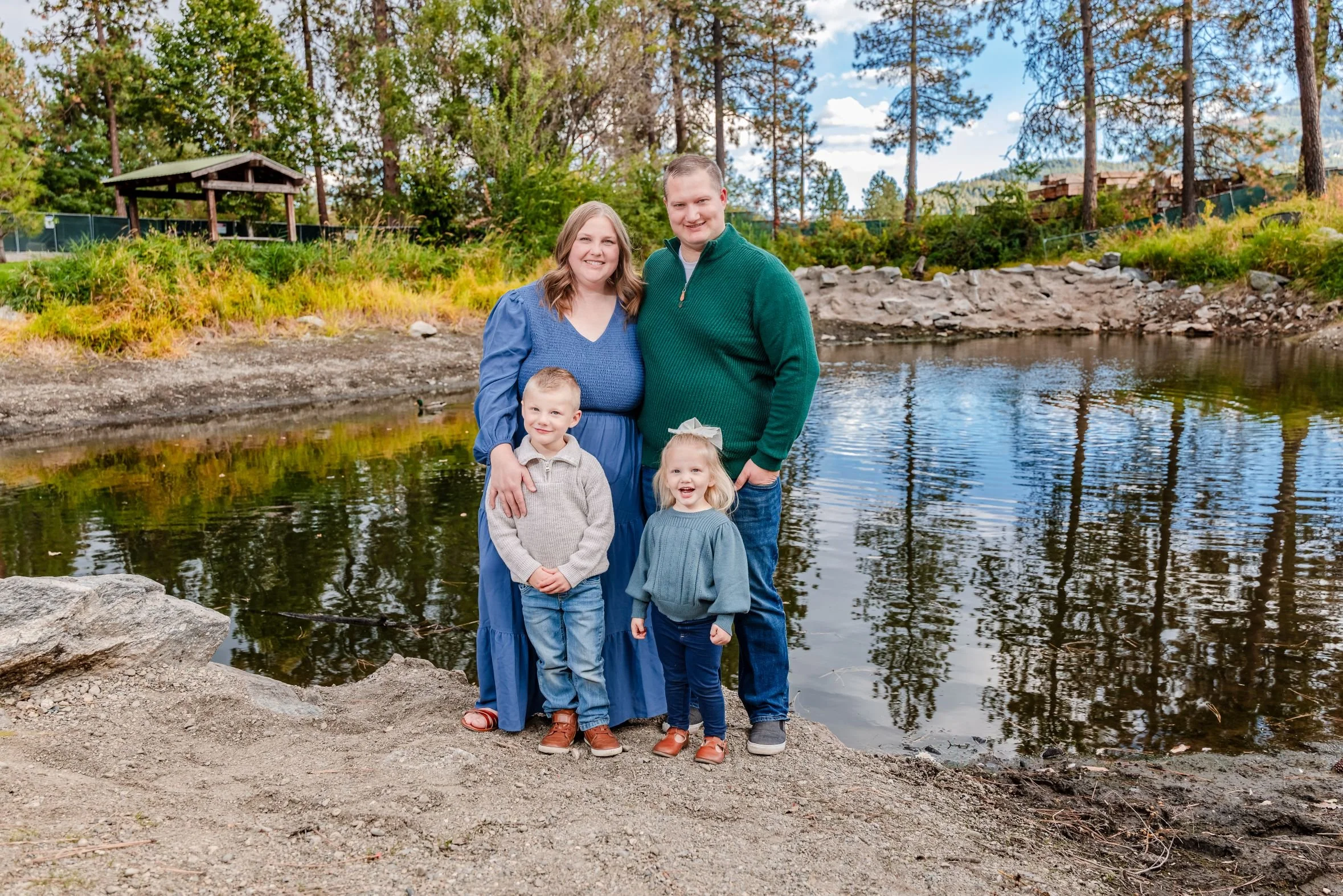 spokane family portrait photography falls park id