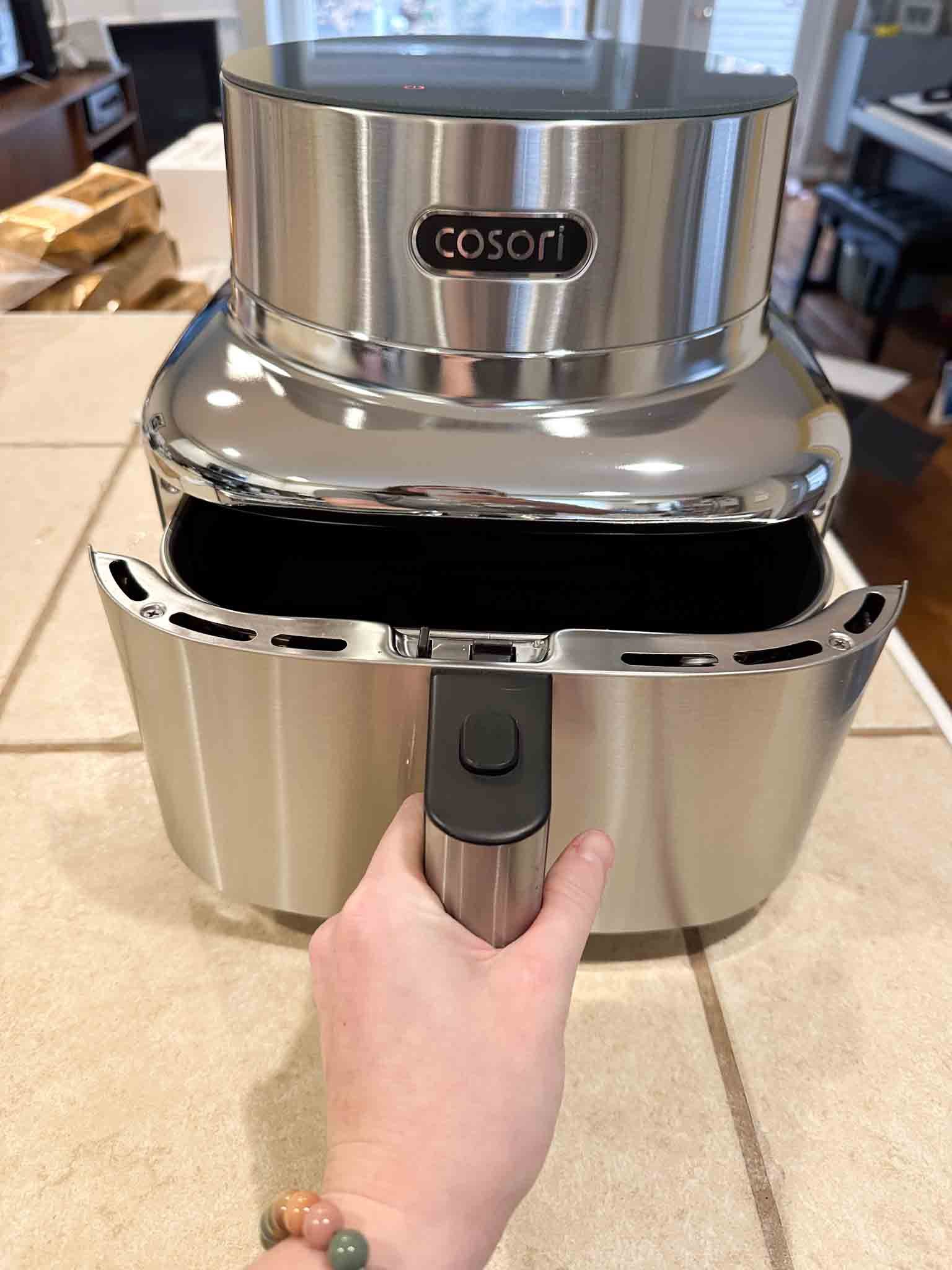 cosori iconic stainless steel air fryer