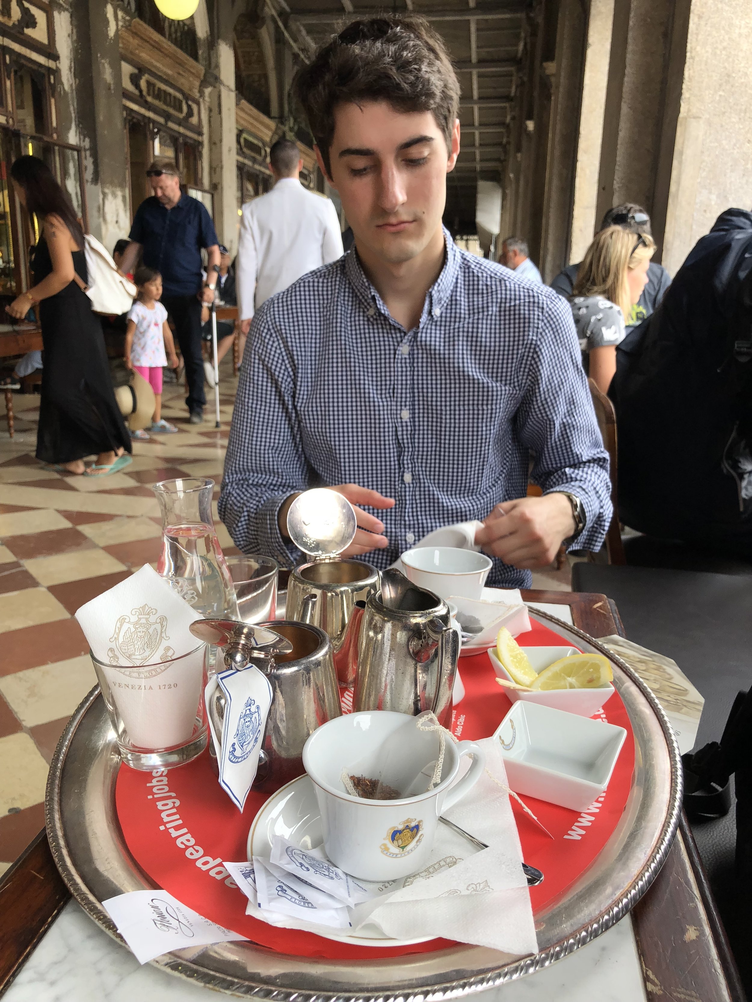 Tea in St. Marks Square