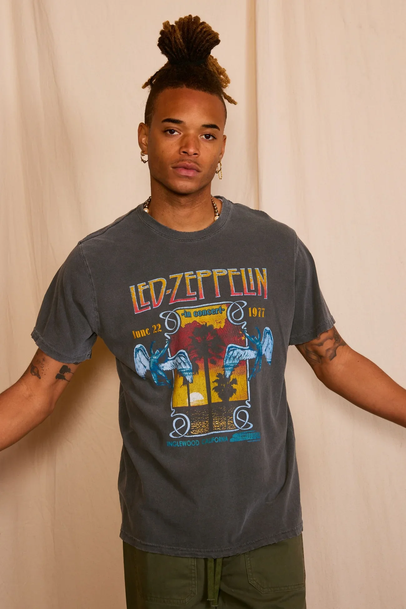 led zepplin tee