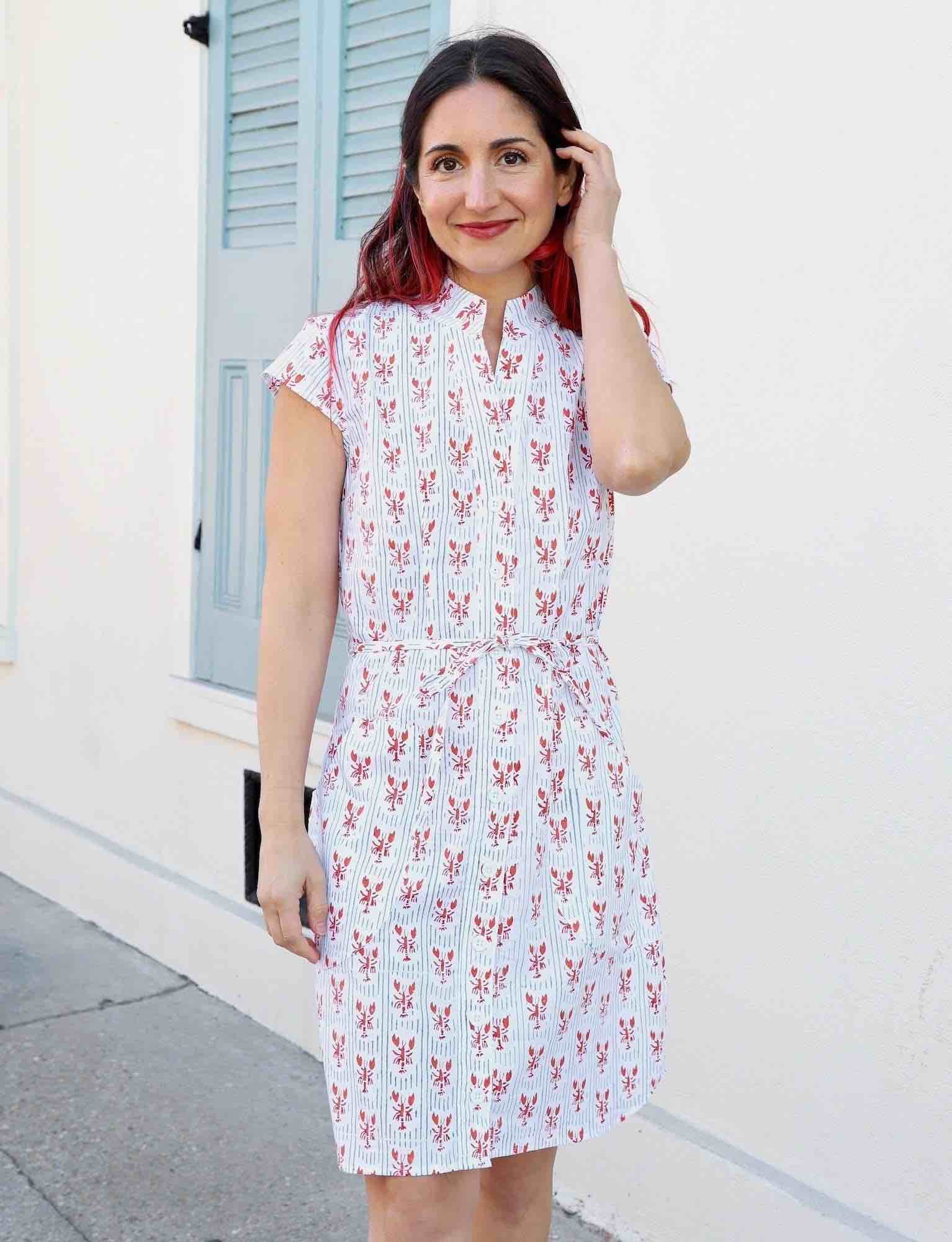 organic crawfish dress for summer