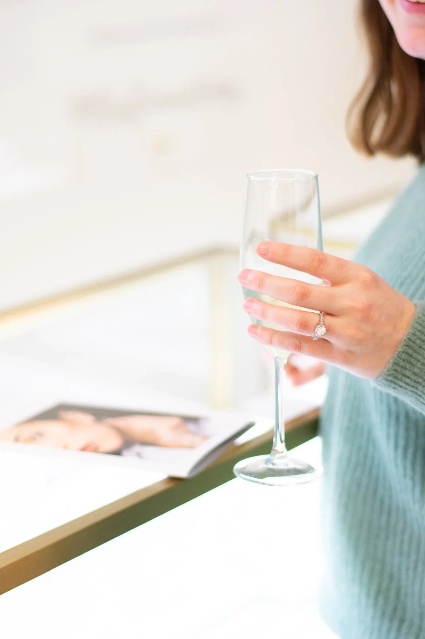 MiaDonna lab grown engagement ring