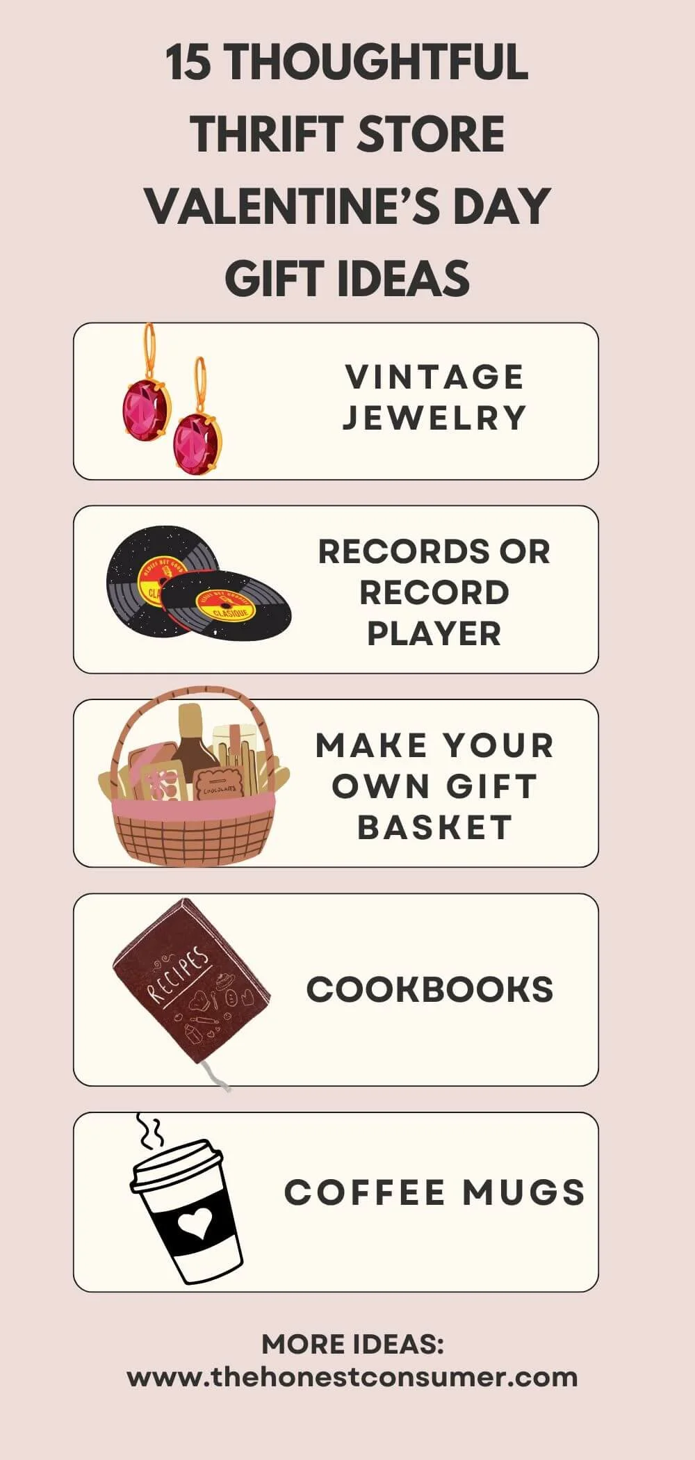 15 Affordable Thrifted Valentine's Day Gift Ideas for Eco People — The Honest Consumer