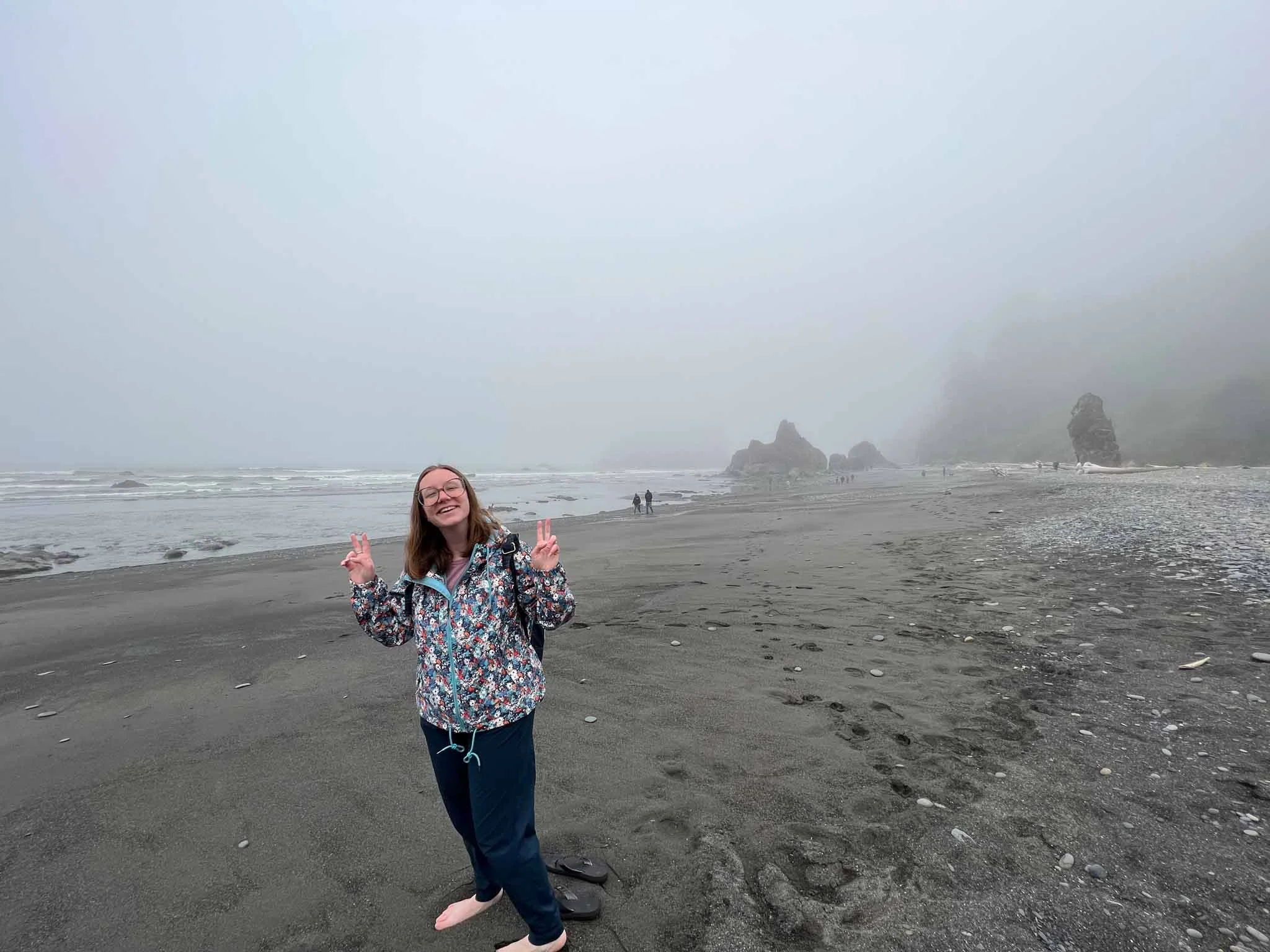 emily on ruby beach